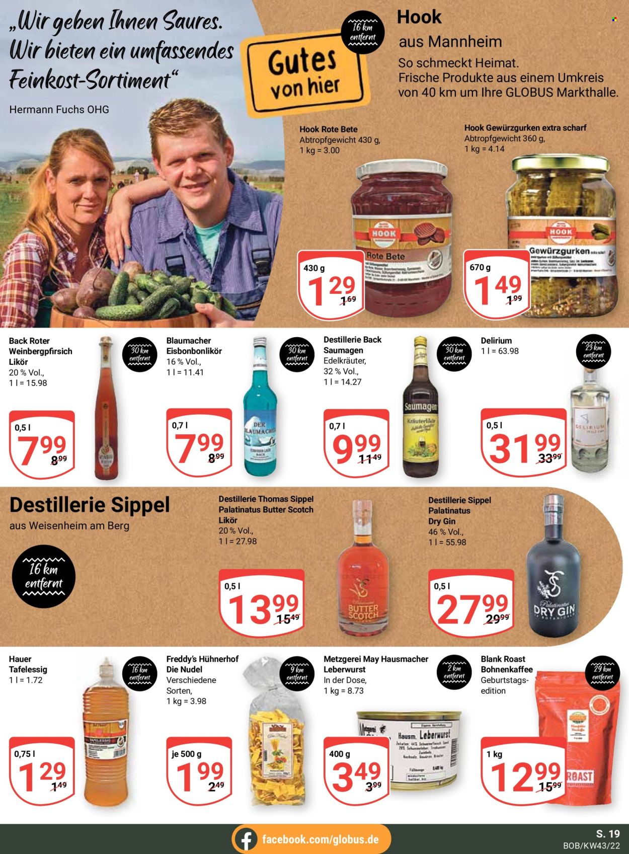 Globus Prospekte  - 24.10.2022 - 29.10.2022. Seite 19