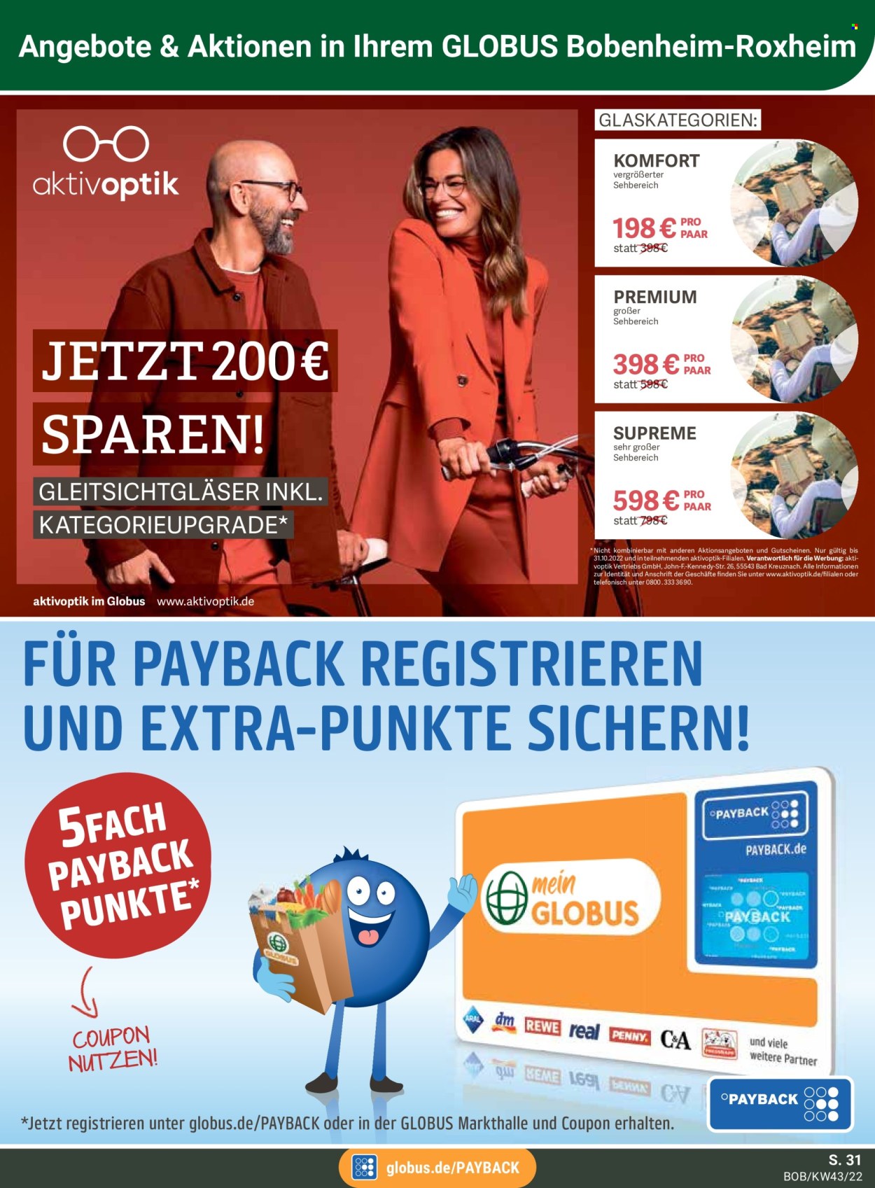 Globus Prospekte  - 24.10.2022 - 29.10.2022. Seite 31
