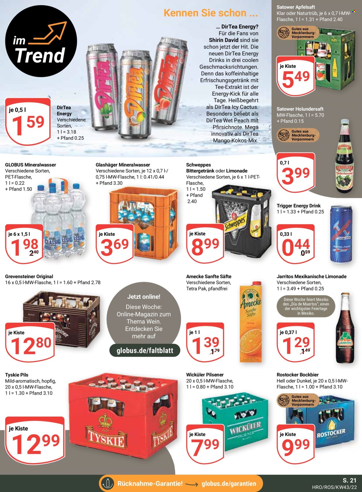 Globus Prospekte  - 24.10.2022 - 29.10.2022. Seite 24