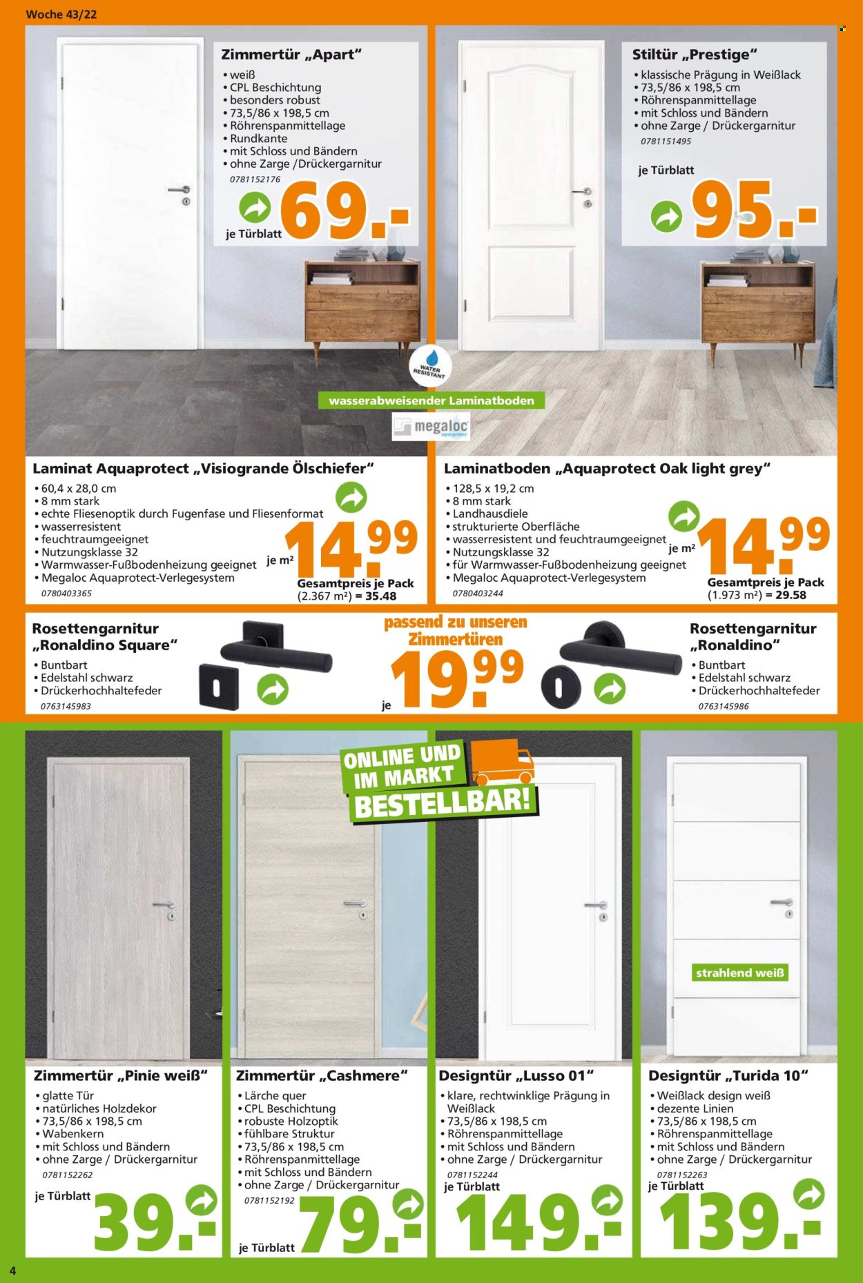 Globus Baumarkt Prospekte  - 24.10.2022 - 29.10.2022. Seite 4