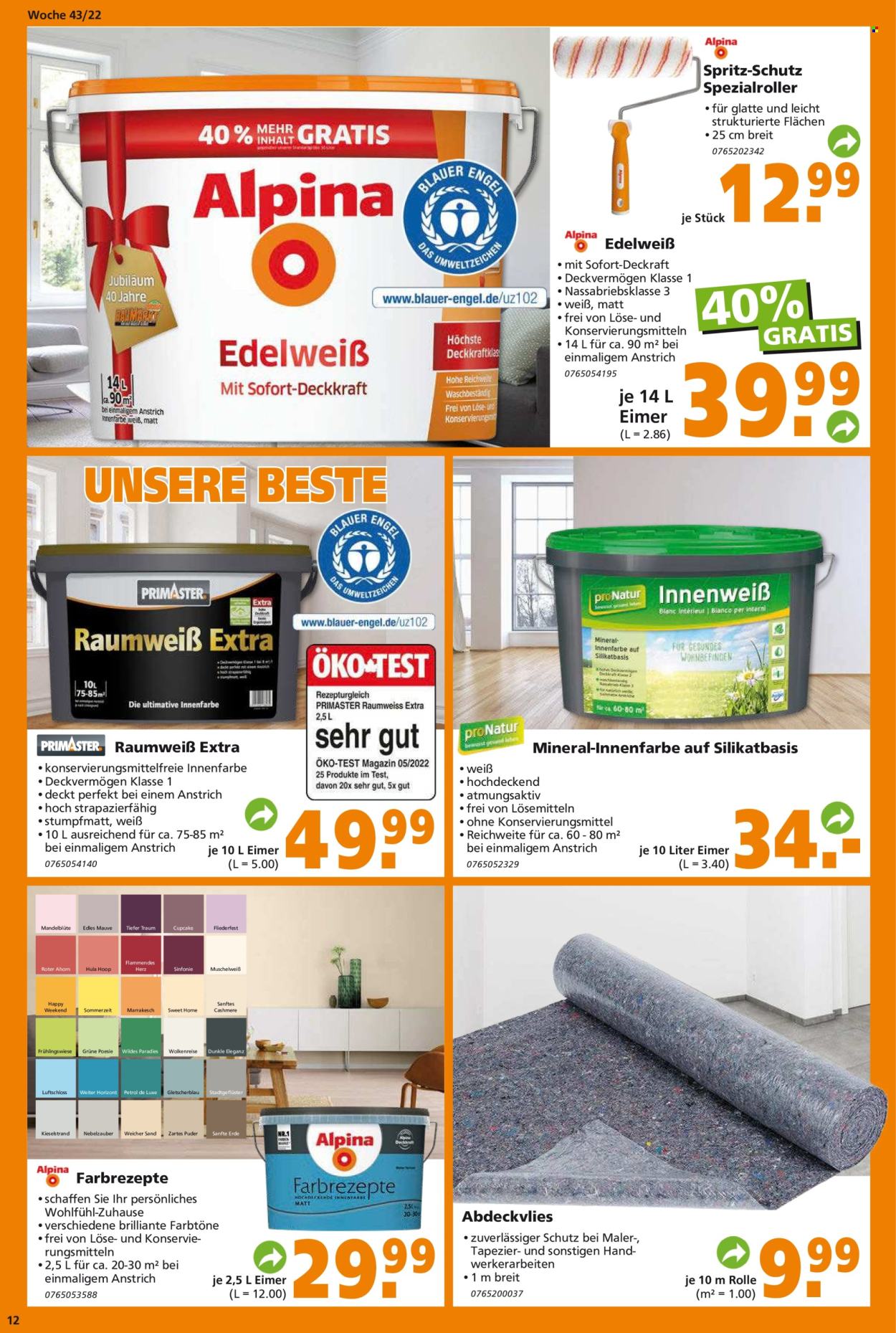 Globus Baumarkt Prospekte  - 24.10.2022 - 29.10.2022. Seite 12