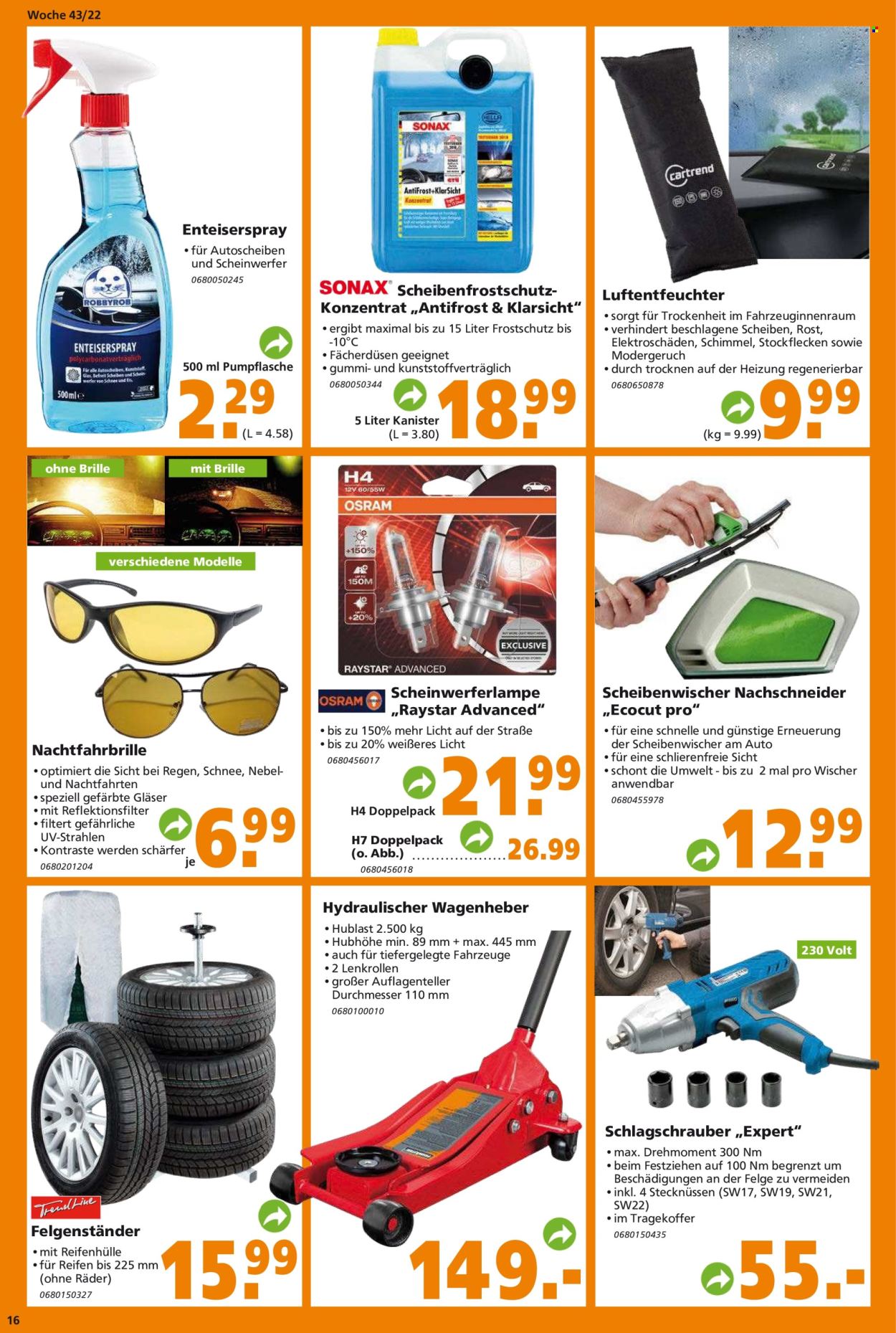 Globus Baumarkt Prospekte  - 24.10.2022 - 29.10.2022. Seite 16