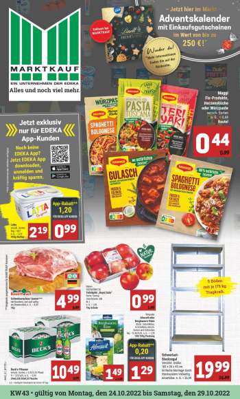 Prospekte Marktkauf - 24.10.2022 - 29.10.2022.