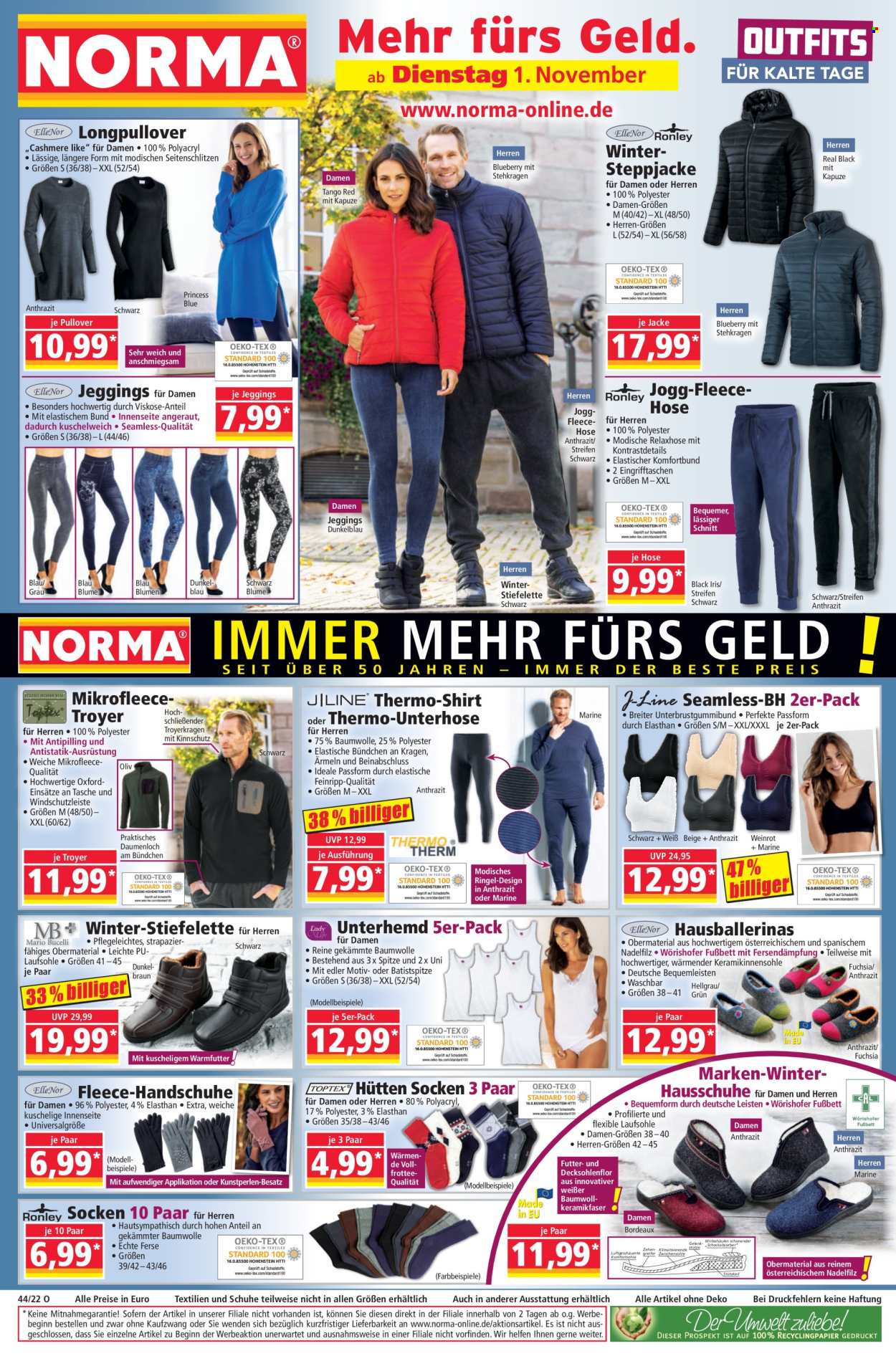 Norma Prospekte  - 31.10.2022 - 6.11.2022. Seite 1