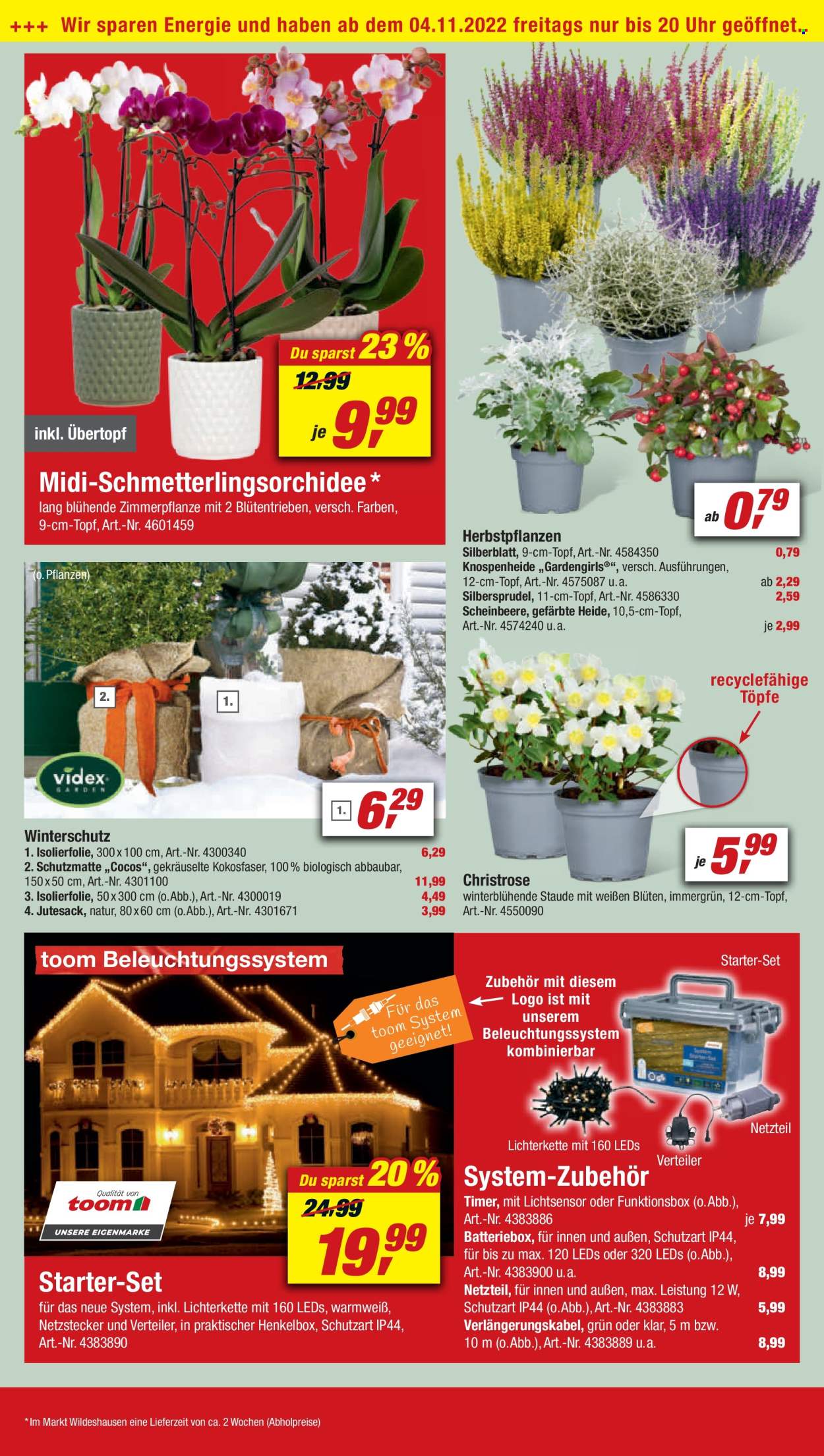 toom Baumarkt Prospekte  - 29.10.2022 - 4.11.2022. Seite 4