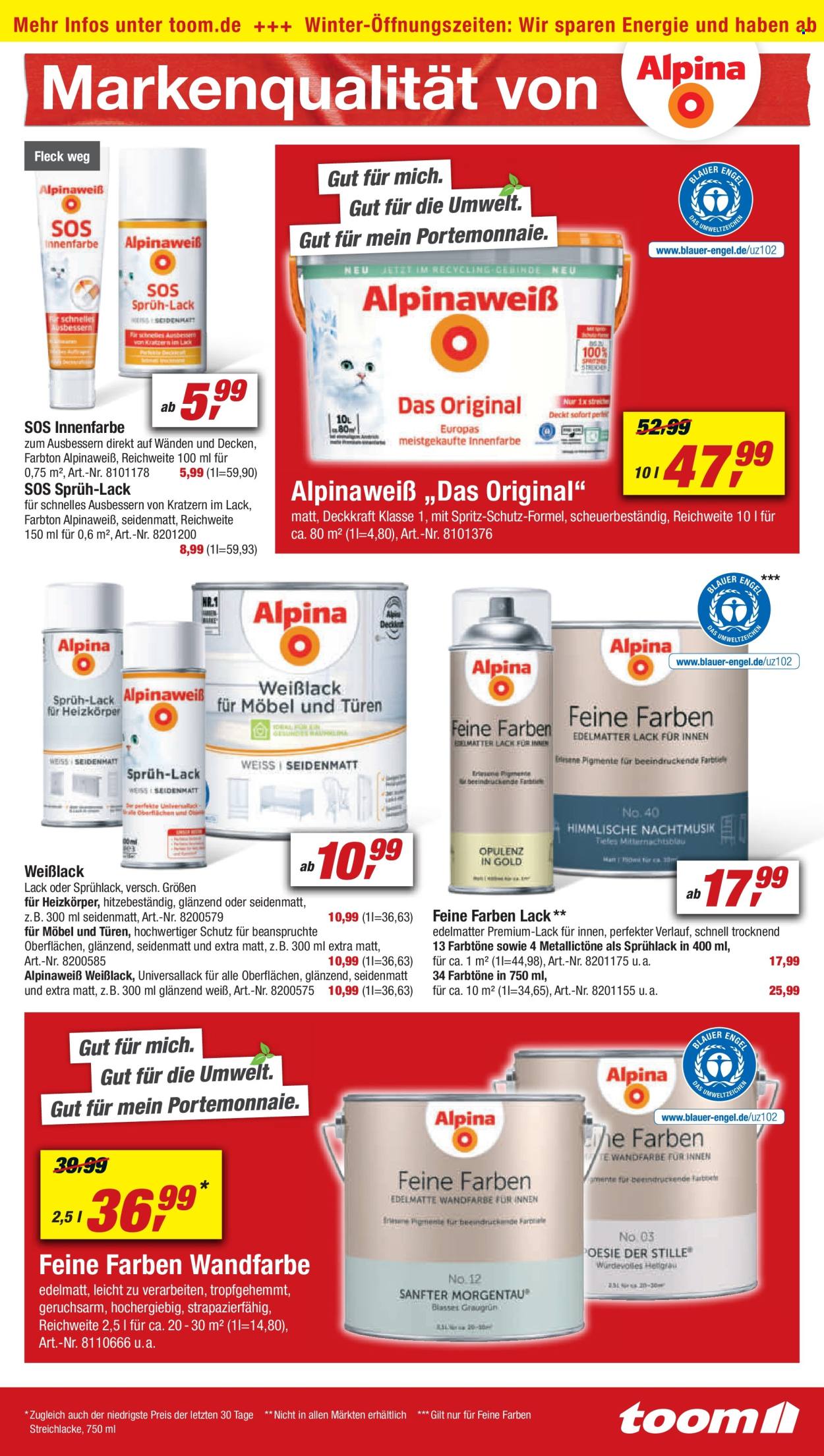 toom Baumarkt Prospekte  - 29.10.2022 - 4.11.2022. Seite 11