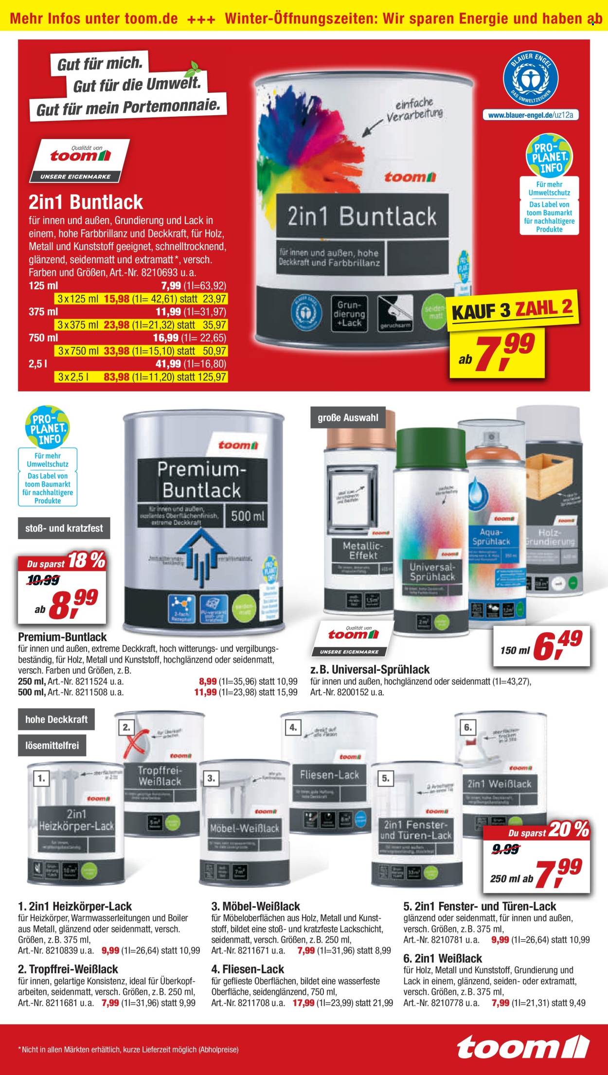 toom Baumarkt Prospekte  - 29.10.2022 - 4.11.2022. Seite 13