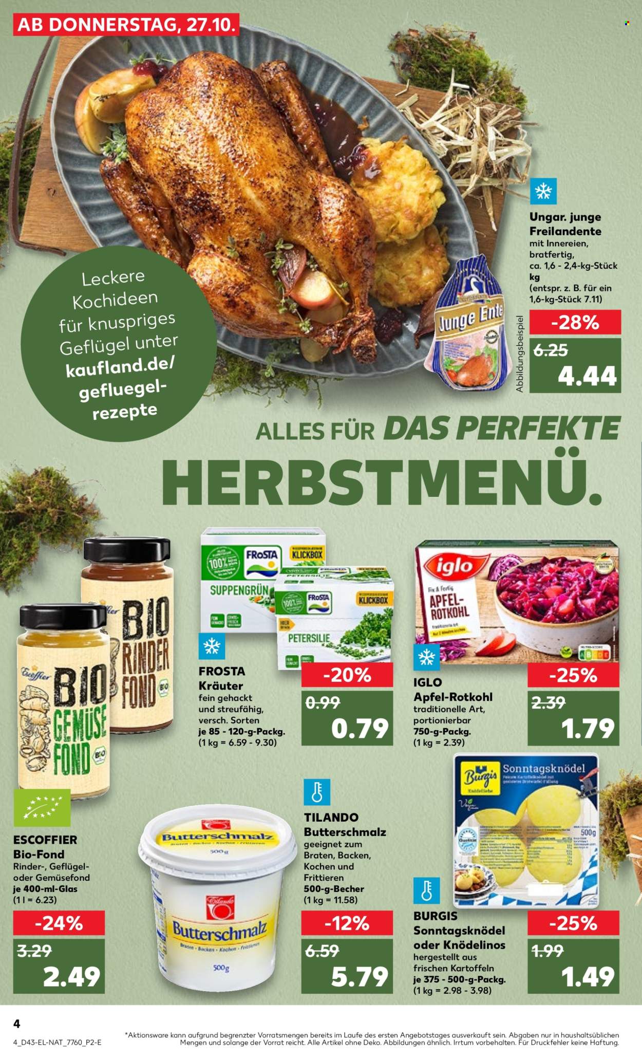 Kaufland Prospekte  - 27.10.2022 - 2.11.2022. Seite 4