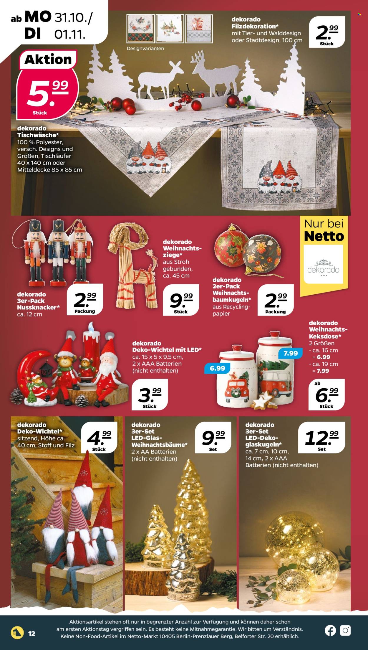 Netto Prospekte  - 31.10.2022 - 5.11.2022. Seite 12
