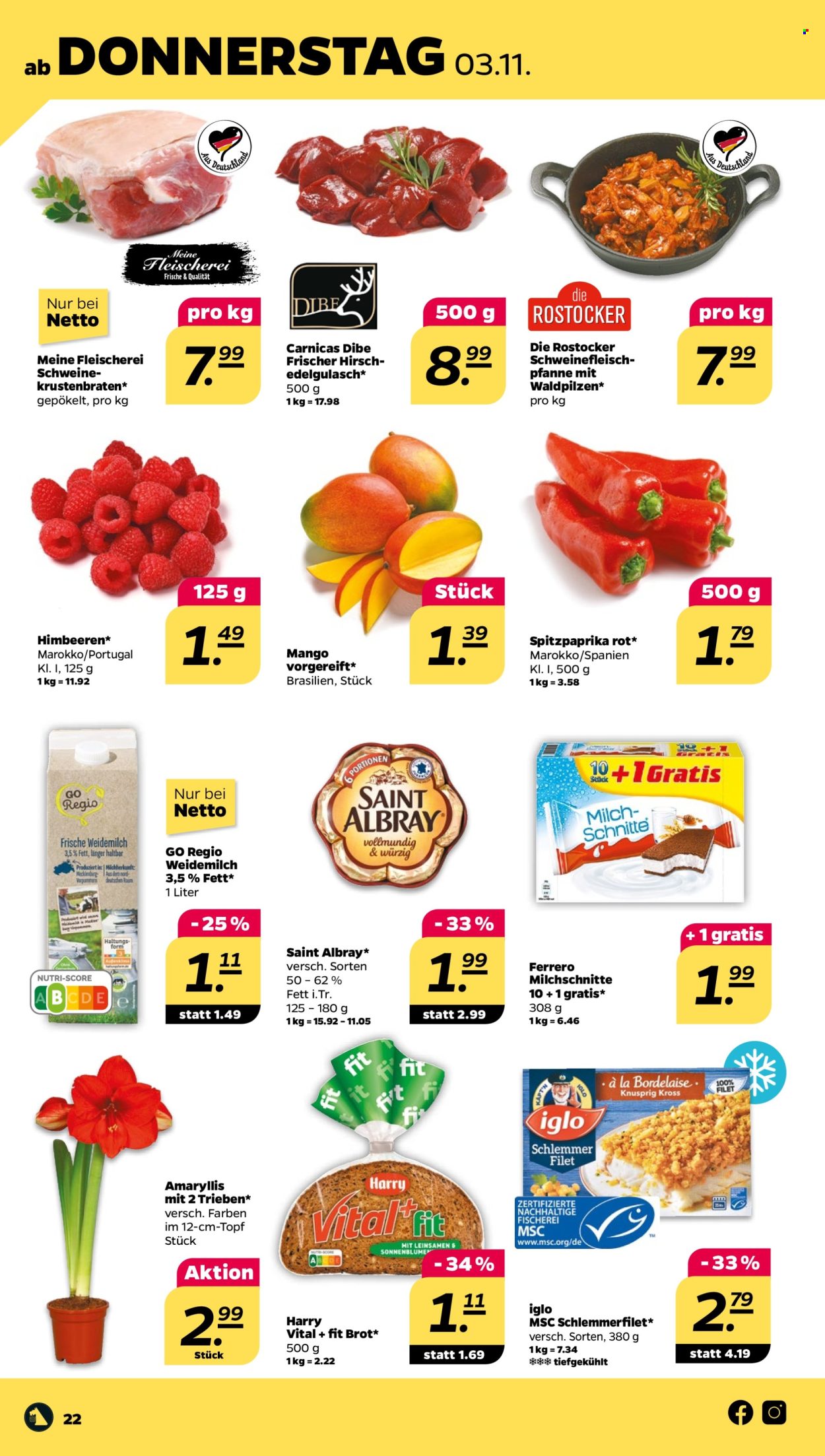 Netto Prospekte  - 31.10.2022 - 5.11.2022. Seite 22
