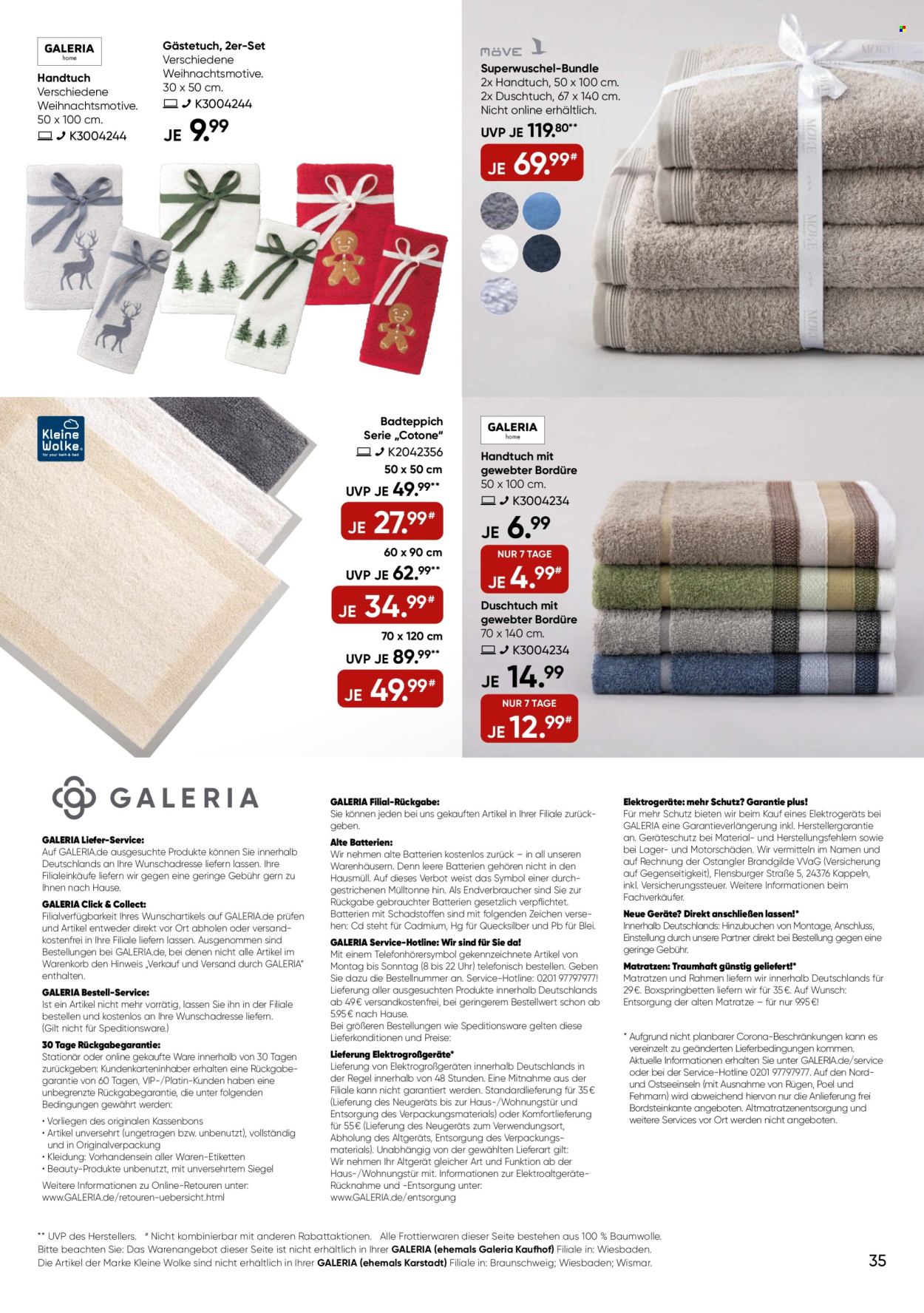 GALERIA Karstadt Kaufhof Prospekte  - 26.10.2022 - 1.11.2022. Seite 35