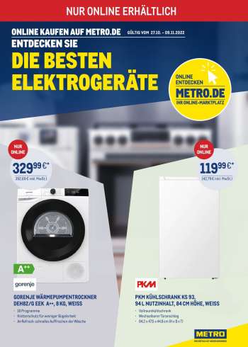 Prospekte Metro - 27.10.2022 - 9.11.2022.