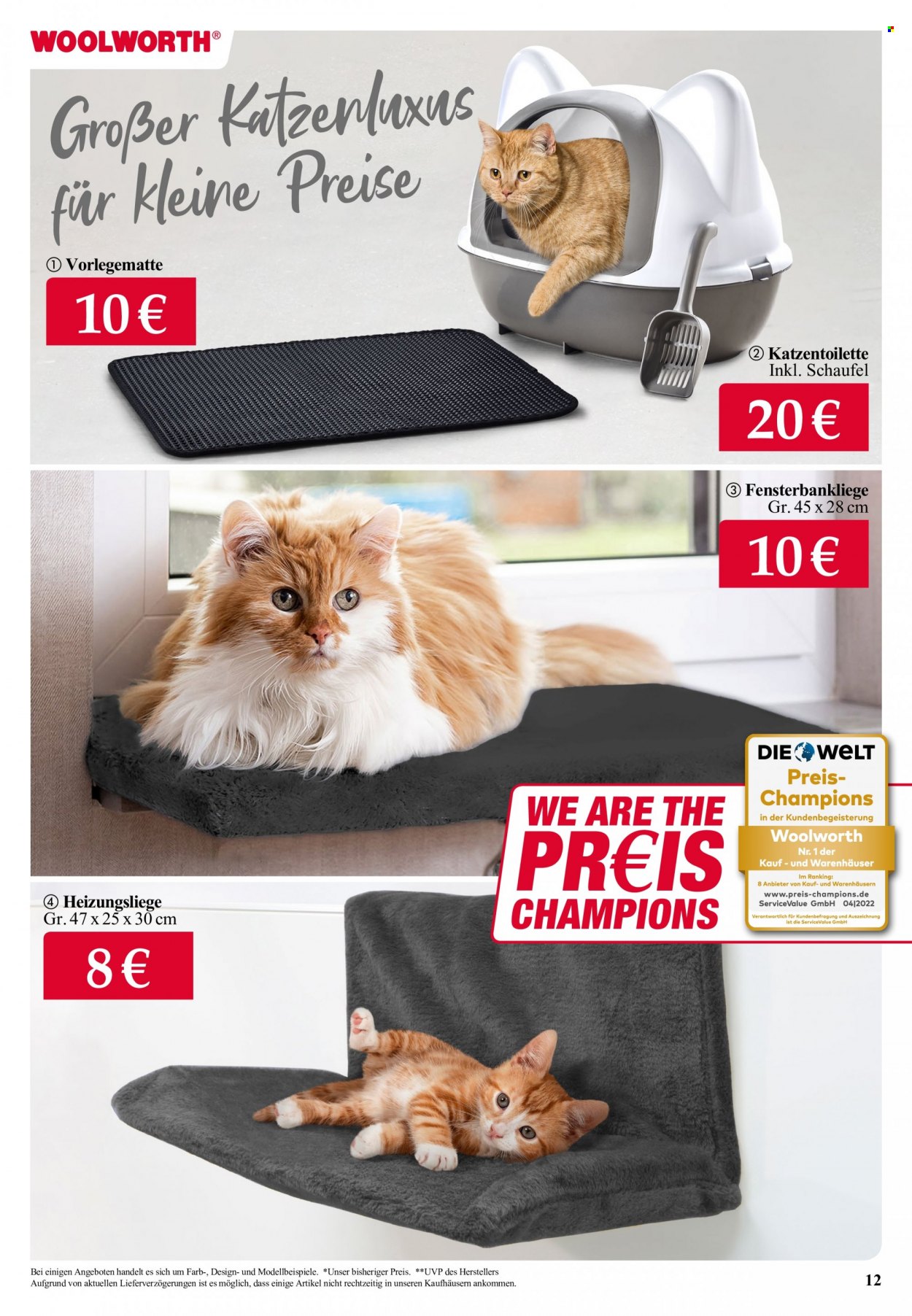 Woolworth Prospekte  - 29.10.2022 - 7.11.2022. Seite 12