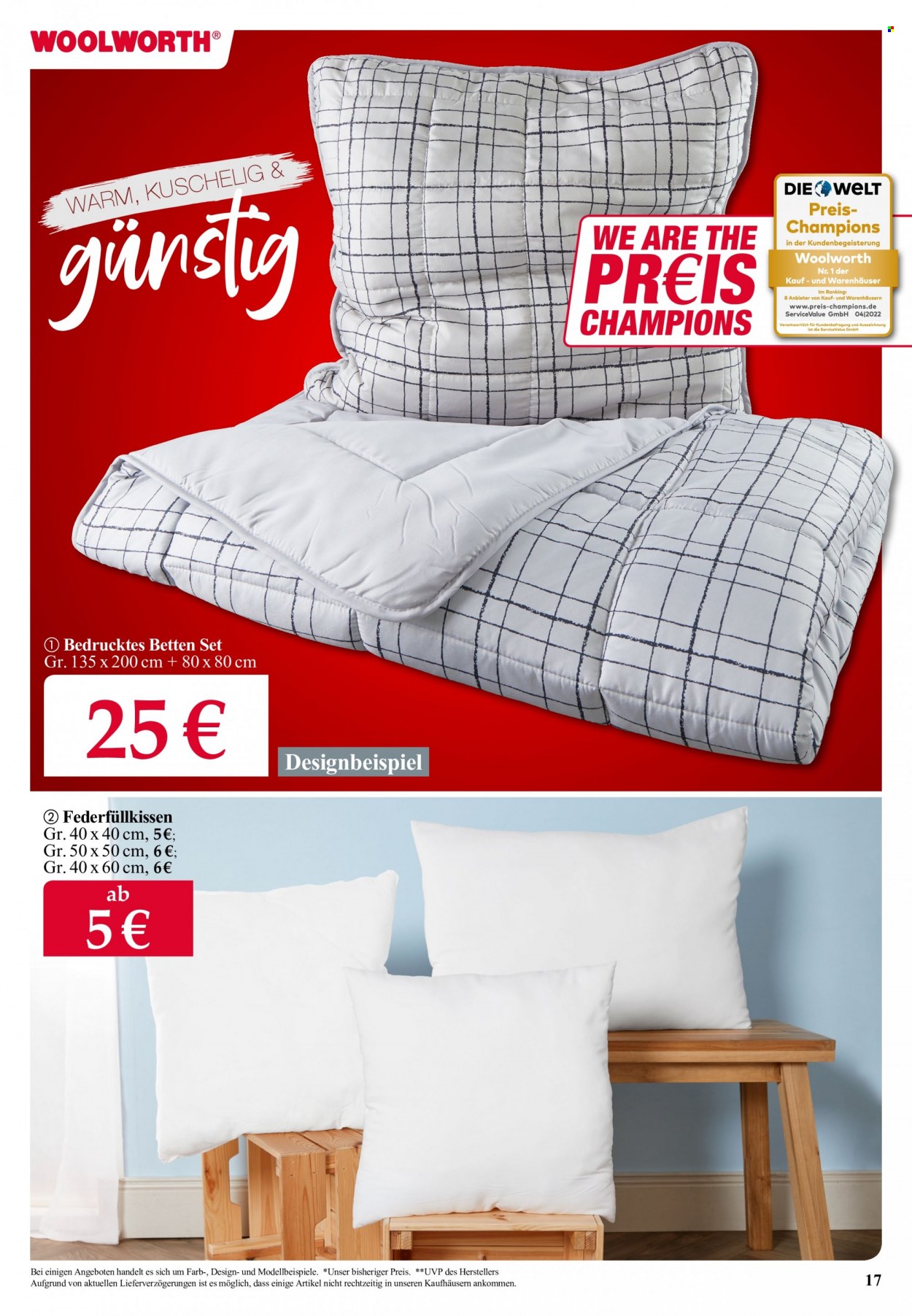 Woolworth Prospekte  - 29.10.2022 - 7.11.2022. Seite 17