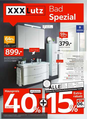 Prospekte XXXLutz - 24.10.2022 - 6.11.2022.
