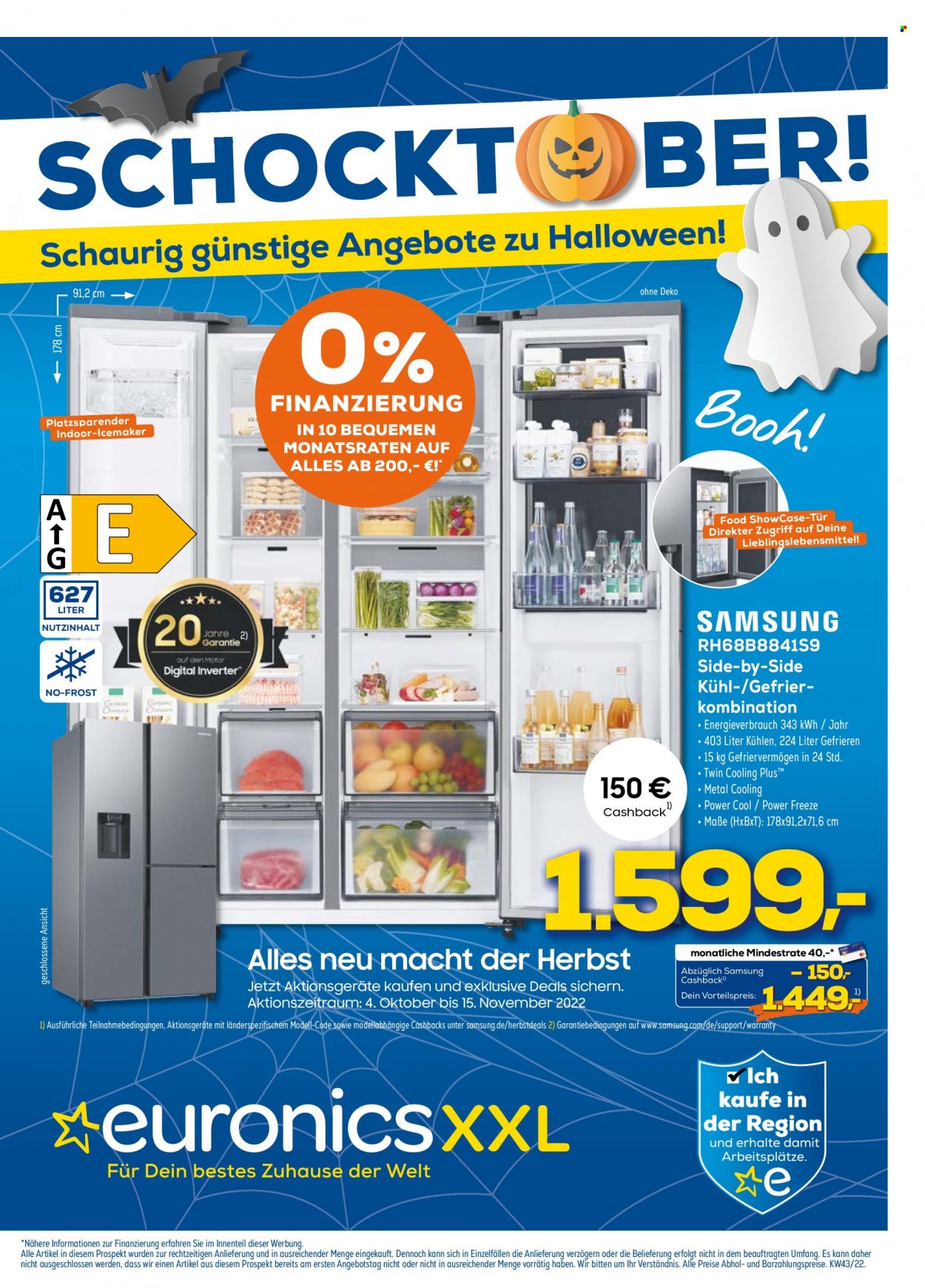 Euronics Prospekte  - 28.10.2022 - 3.11.2022. Seite 1
