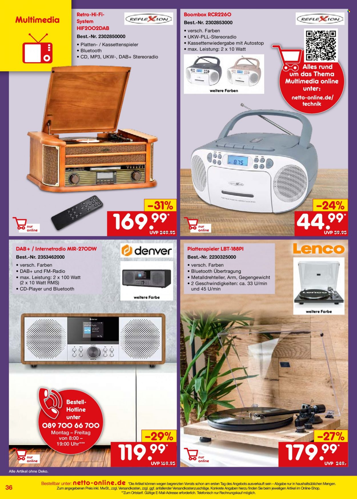 Netto Marken-Discount Prospekte  - 27.10.2022 - 30.11.2022. Seite 36