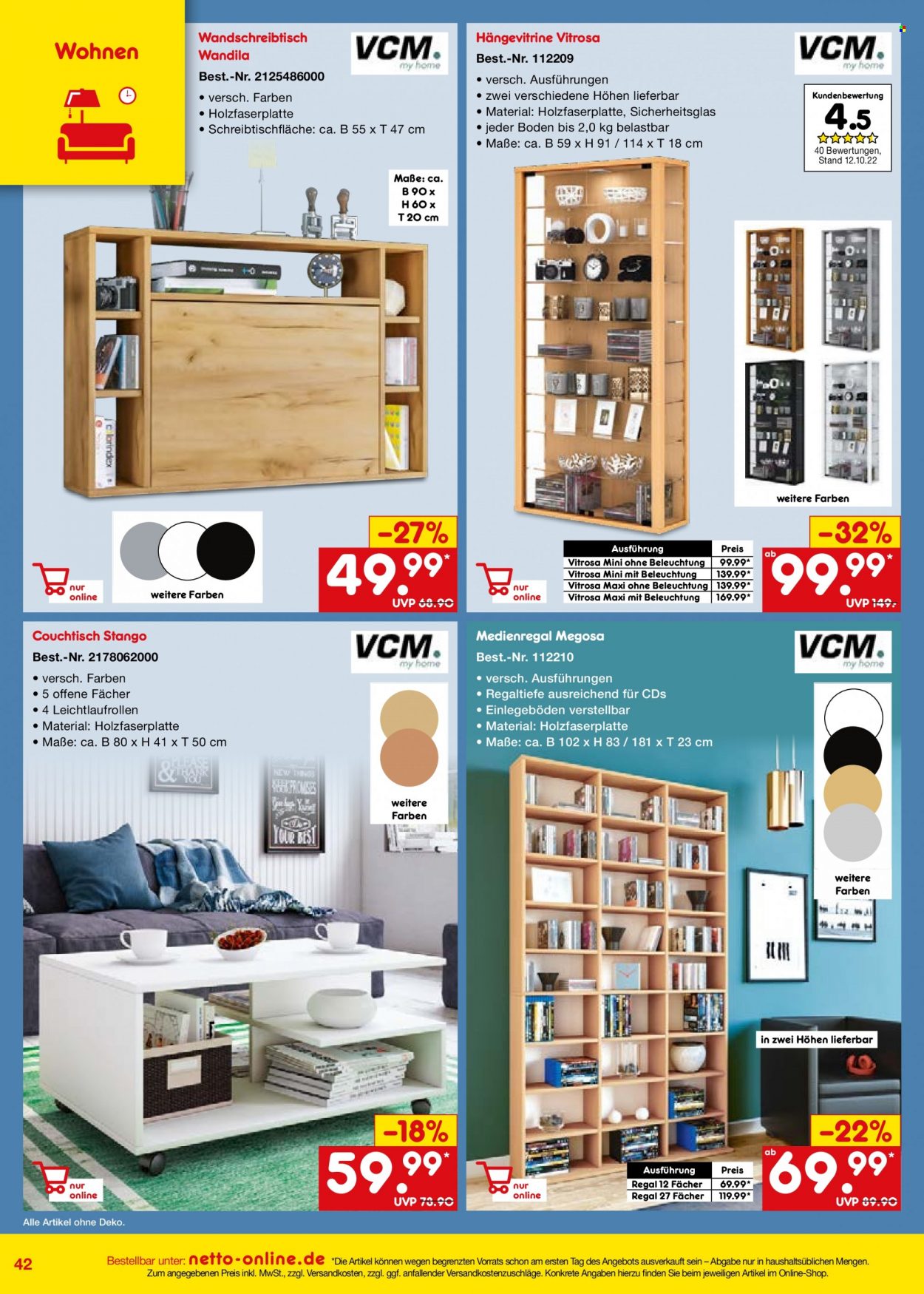 Netto Marken-Discount Prospekte  - 27.10.2022 - 30.11.2022. Seite 42