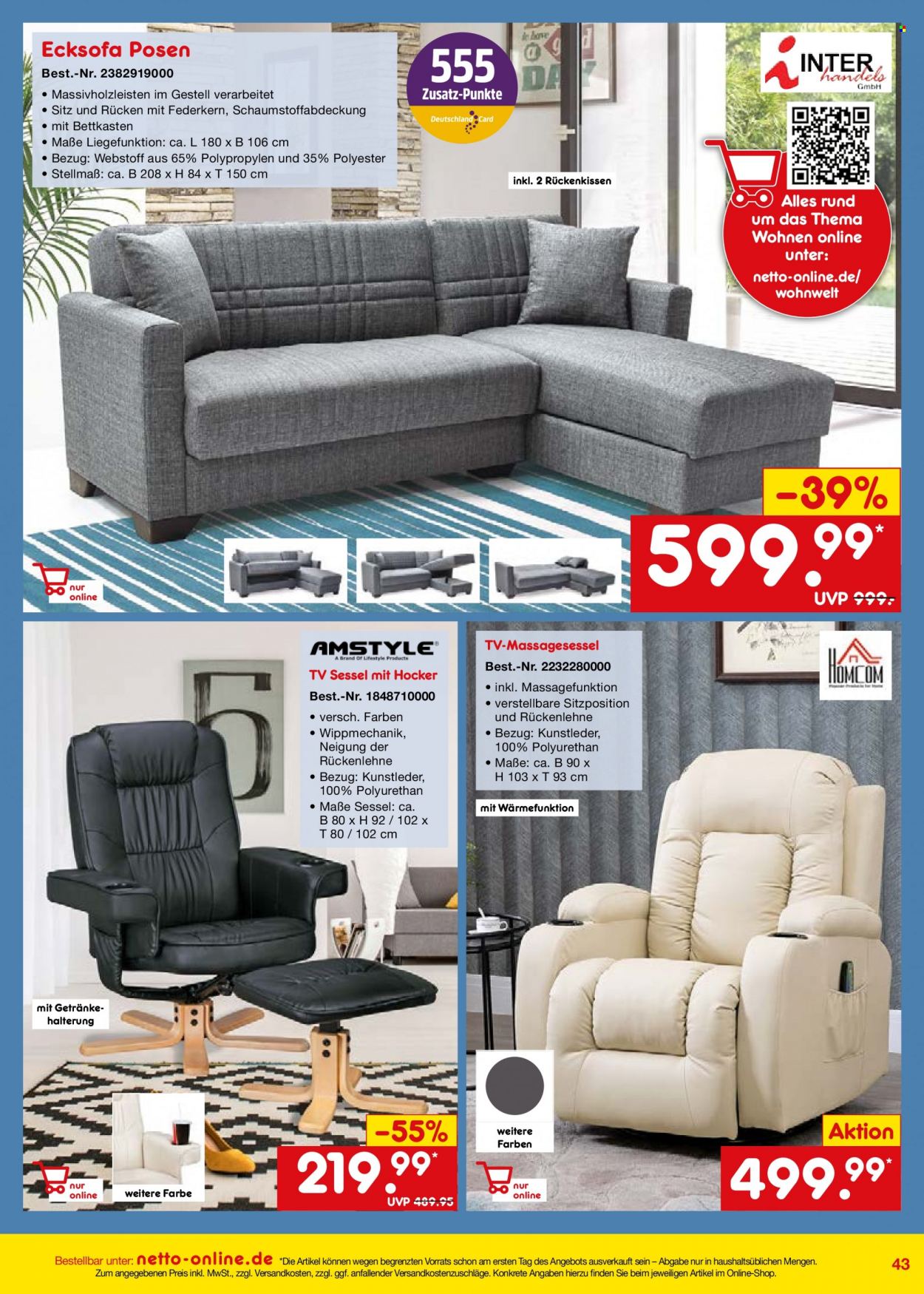 Netto Marken-Discount Prospekte  - 27.10.2022 - 30.11.2022. Seite 43