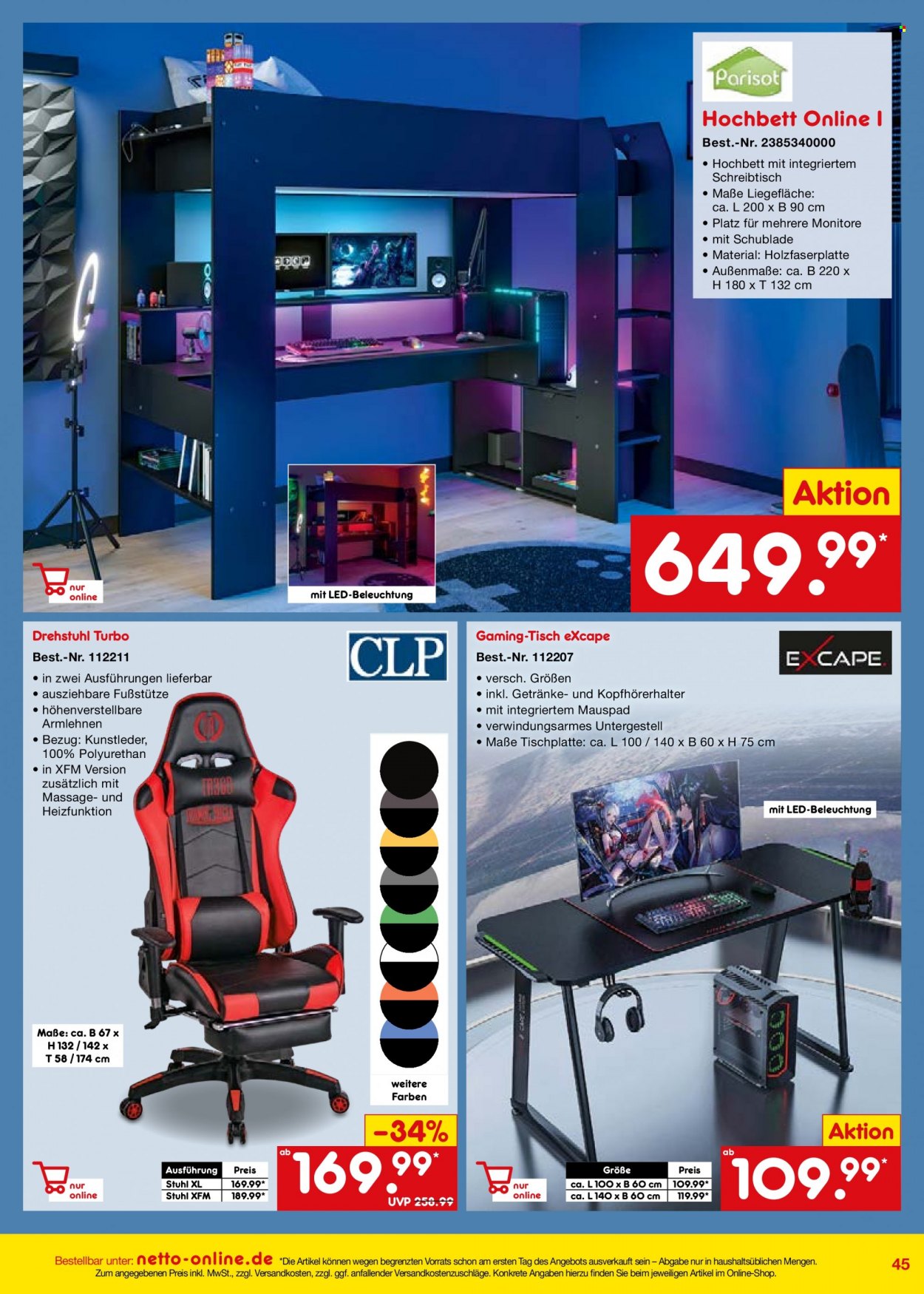 Netto Marken-Discount Prospekte  - 27.10.2022 - 30.11.2022. Seite 45