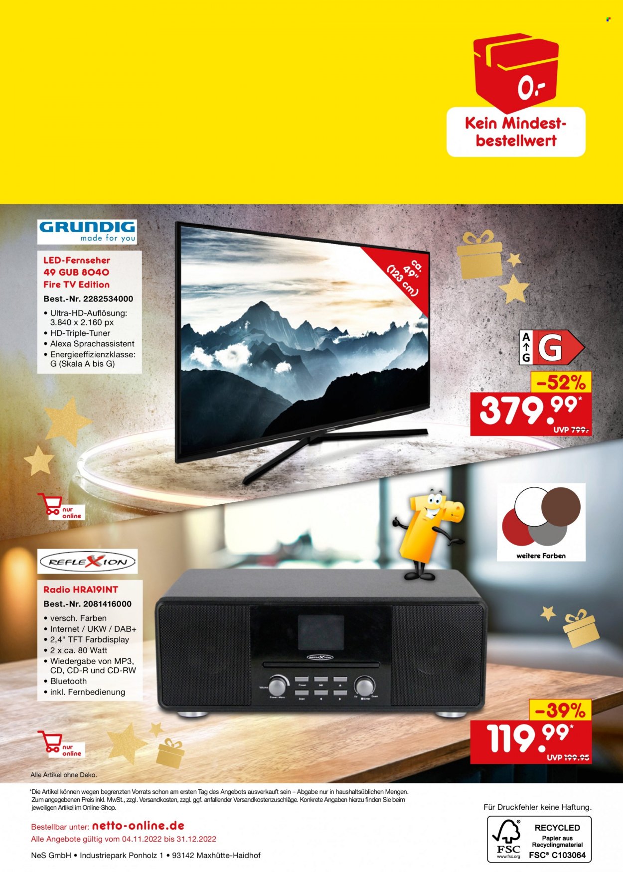 Netto Marken-Discount Prospekte  - 4.11.2022 - 31.12.2022. Seite 8