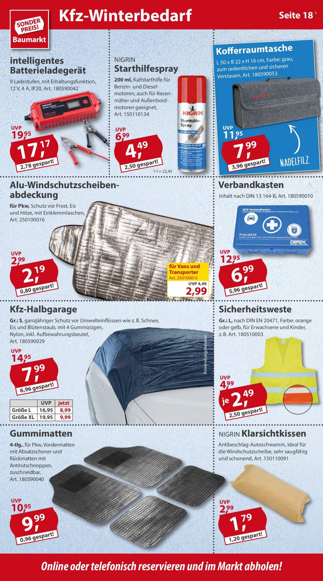 Sonderpreis-Baumarkt Prospekte  - 5.11.2022 - 11.11.2022. Seite 18