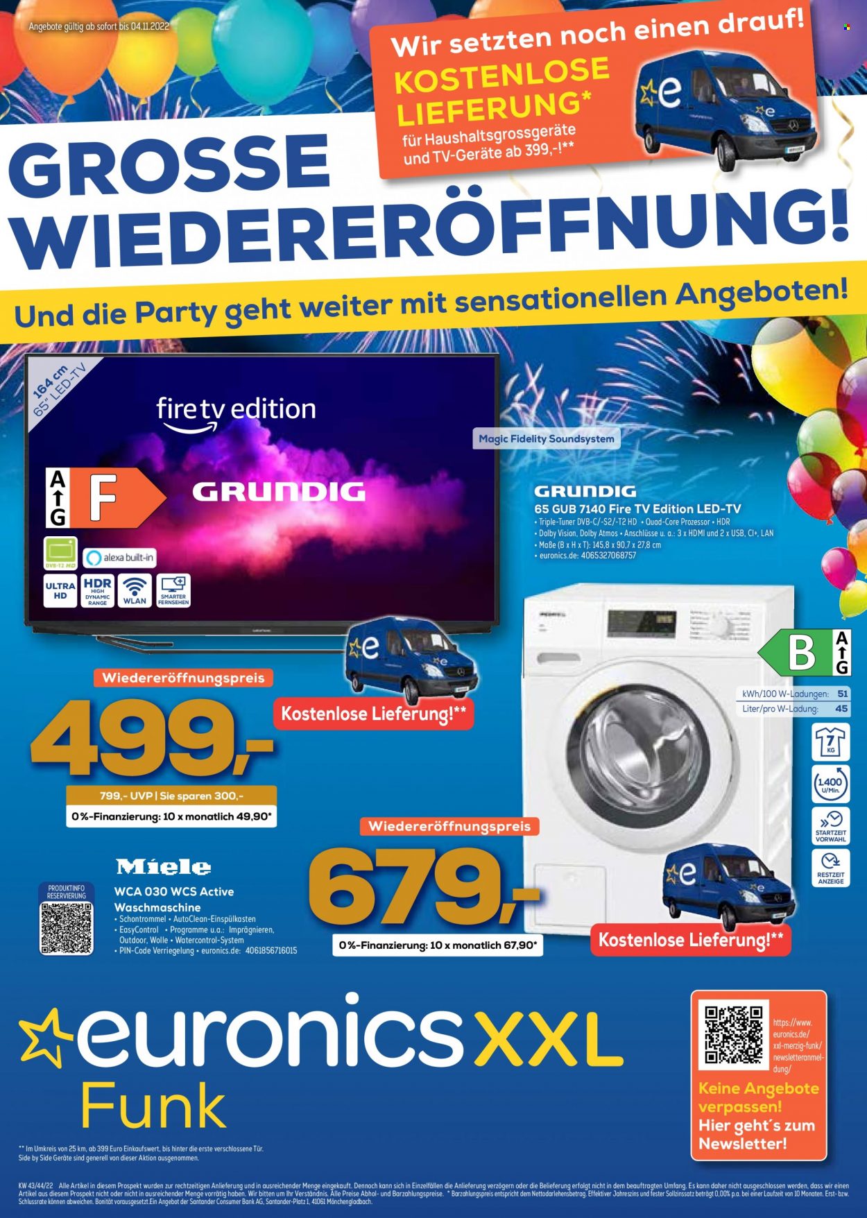 Euronics Prospekte  - 29.10.2022 - 4.11.2022. Seite 1