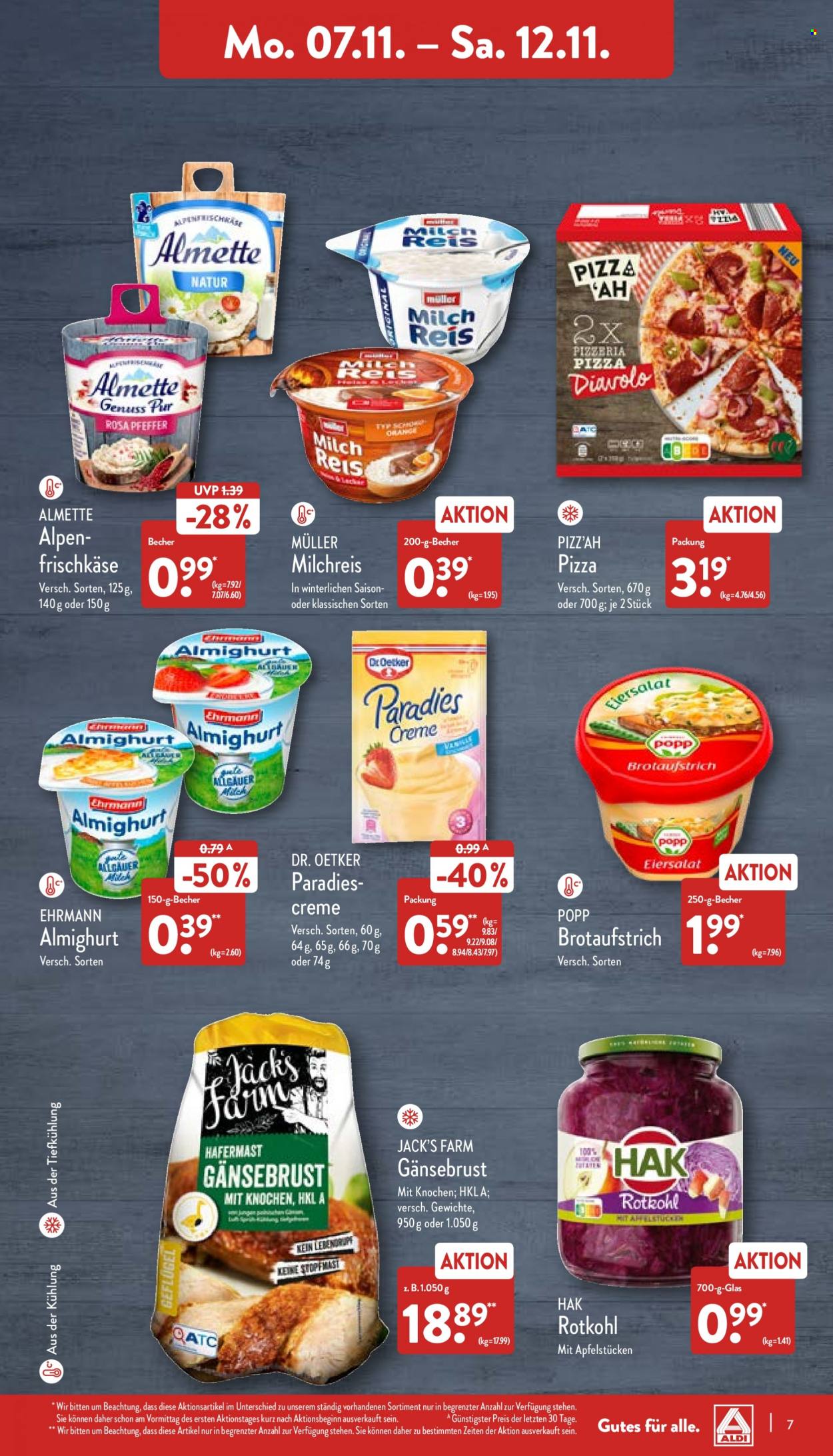 ALDI Nord Prospekte  - 7.11.2022 - 12.11.2022. Seite 7