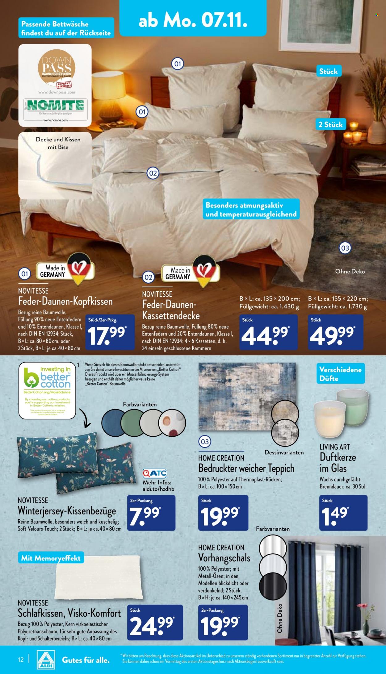 ALDI Nord Prospekte  - 7.11.2022 - 12.11.2022. Seite 12