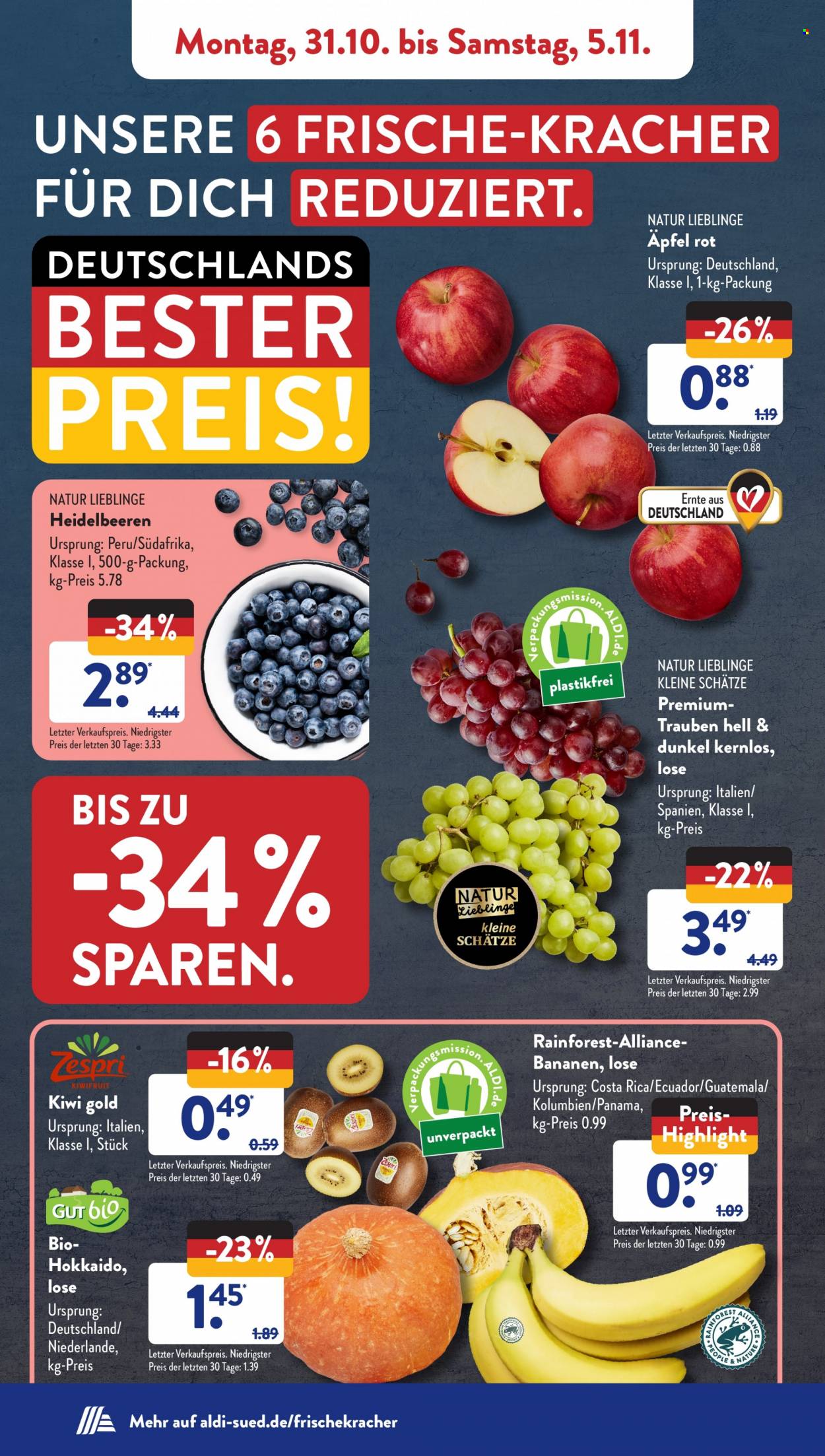 ALDI SÜD Prospekte  - 31.10.2022 - 5.11.2022. Seite 4