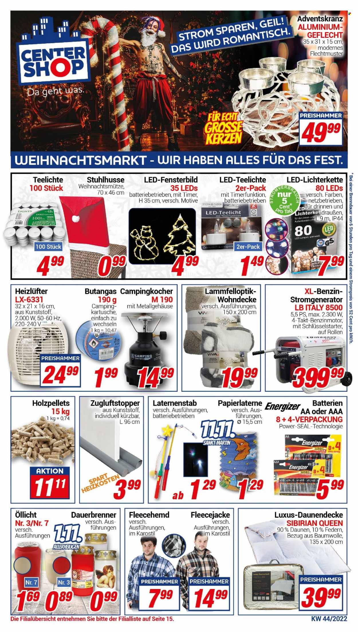 CENTERSHOP Prospekte  - 31.10.2022 - 5.11.2022. Seite 1