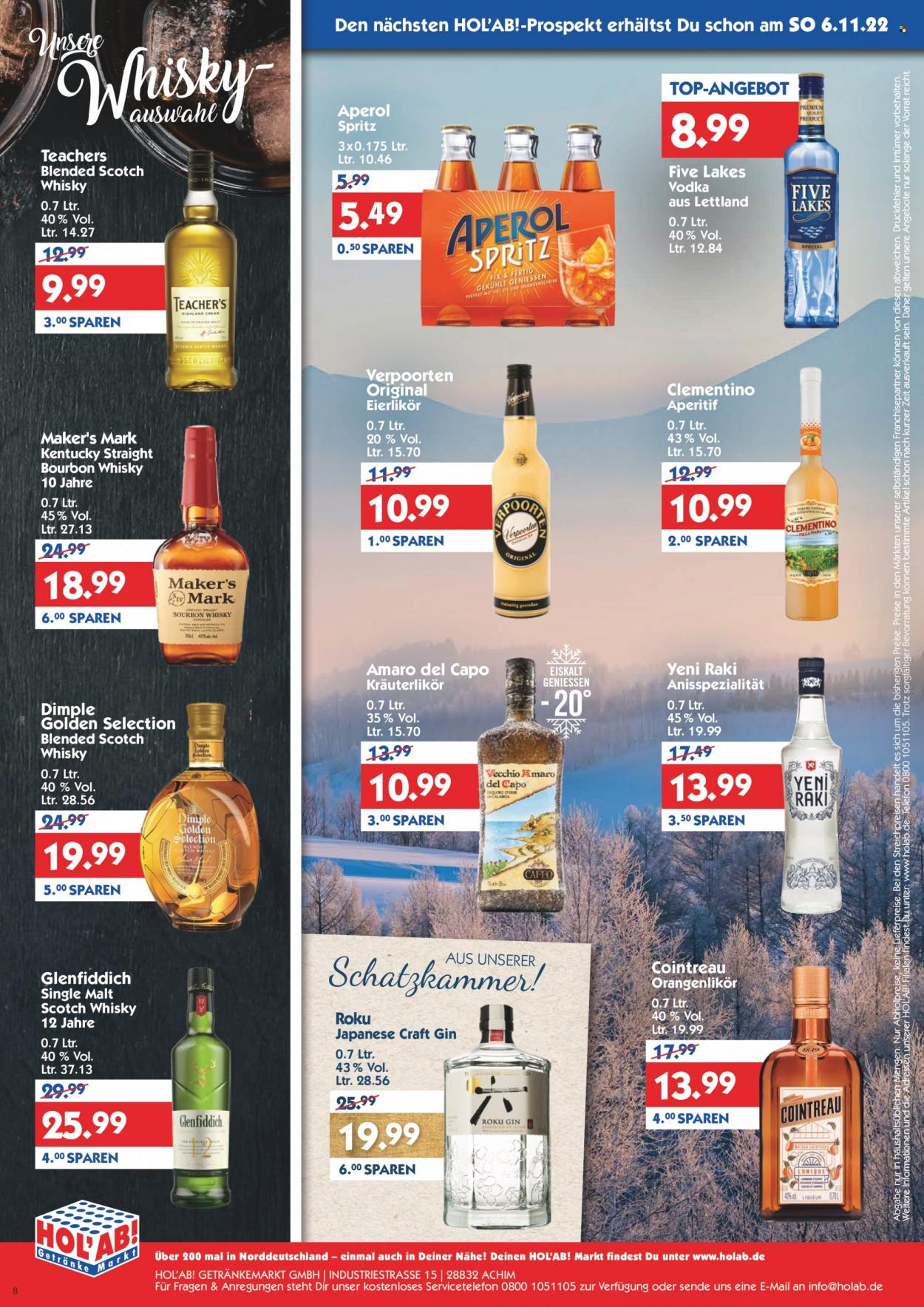Hol'ab! Getränkemarkt Prospekte  - 31.10.2022 - 5.11.2022. Seite 9