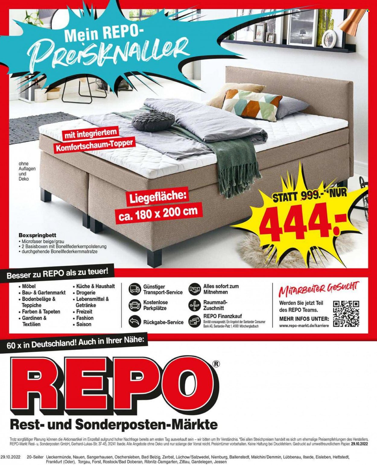 Repo Prospekte  - 1.11.2022 - 5.11.2022. Seite 20
