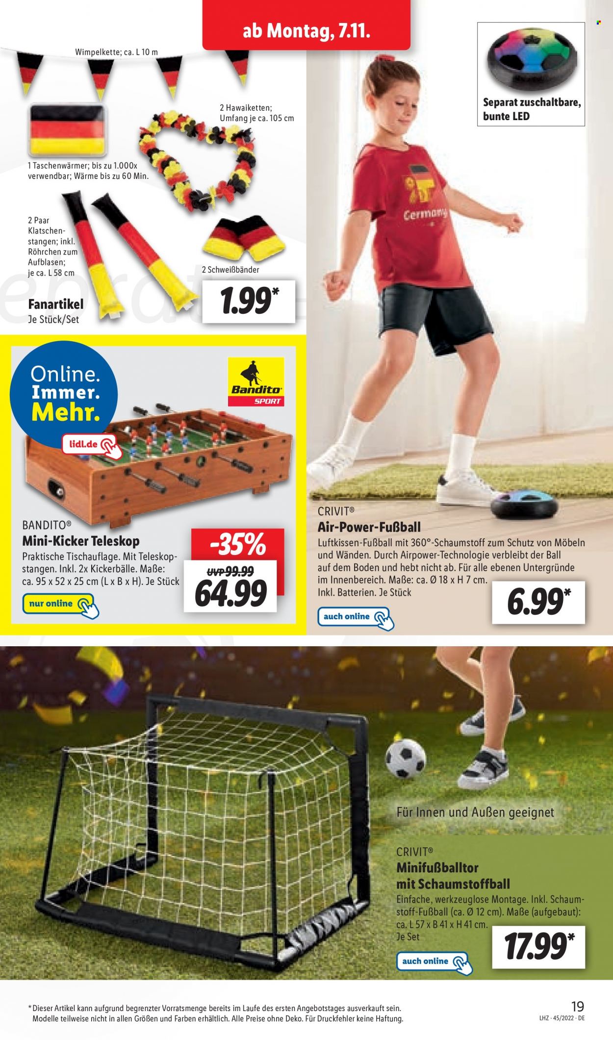 Lidl Prospekte  - 7.11.2022 - 12.11.2022. Seite 19