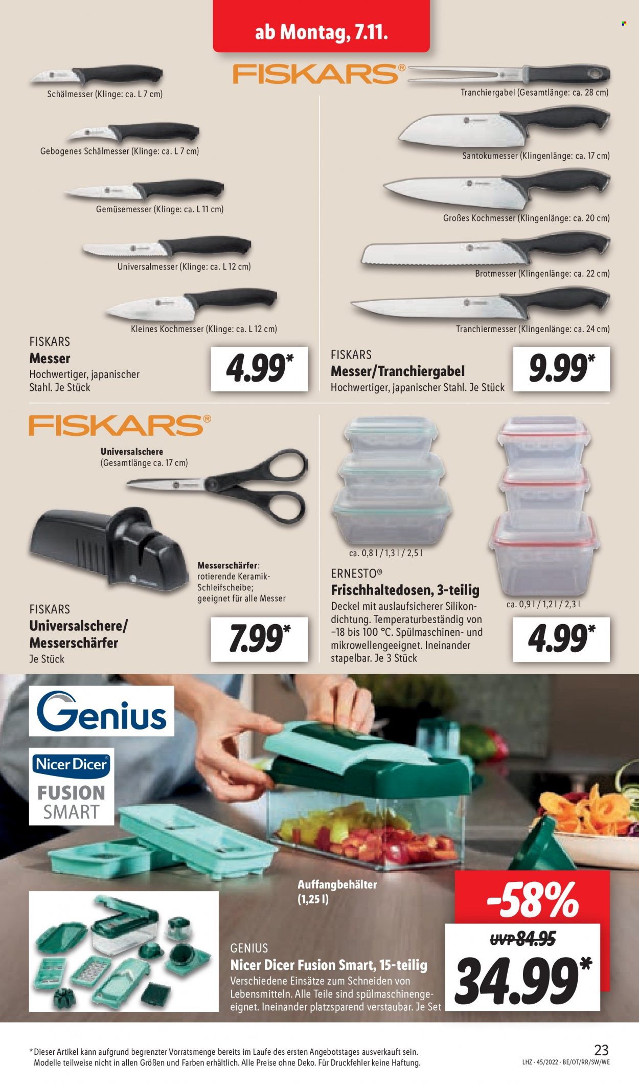 Lidl Prospekte  - 7.11.2022 - 12.11.2022. Seite 23