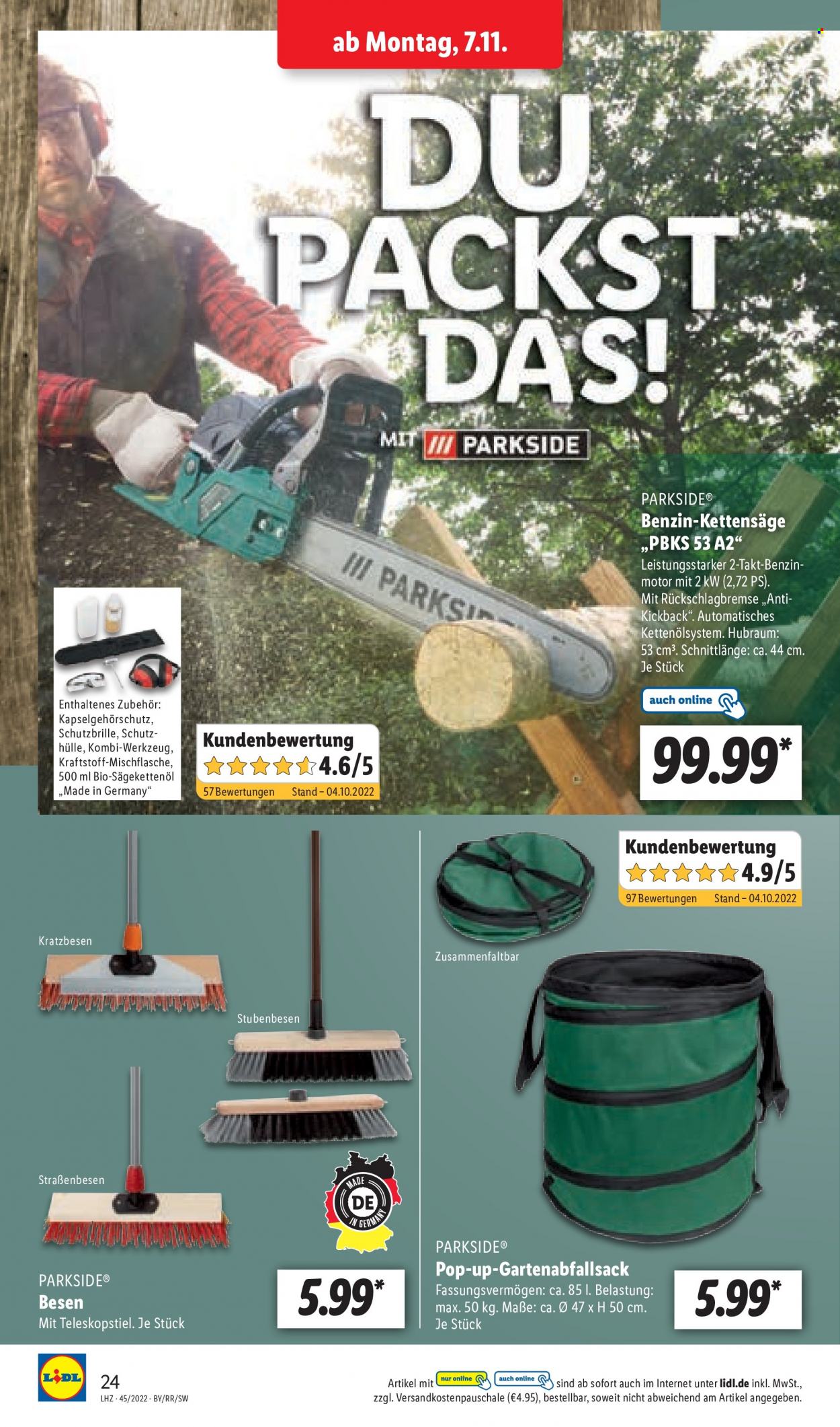 Lidl Prospekte  - 7.11.2022 - 12.11.2022. Seite 24