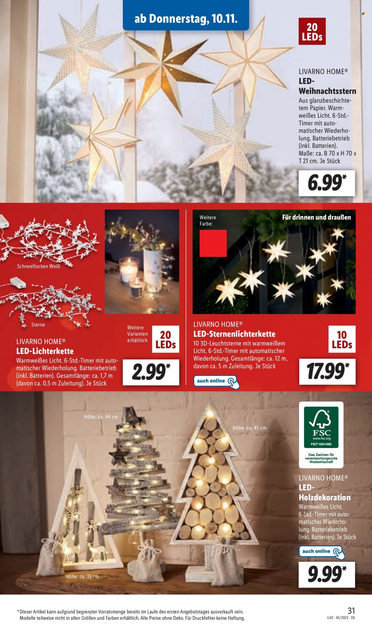 Lidl Prospekte  - 7.11.2022 - 12.11.2022. Seite 31
