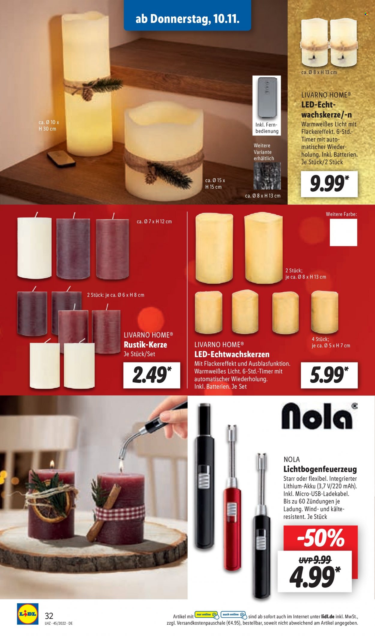 Lidl Prospekte  - 7.11.2022 - 12.11.2022. Seite 32