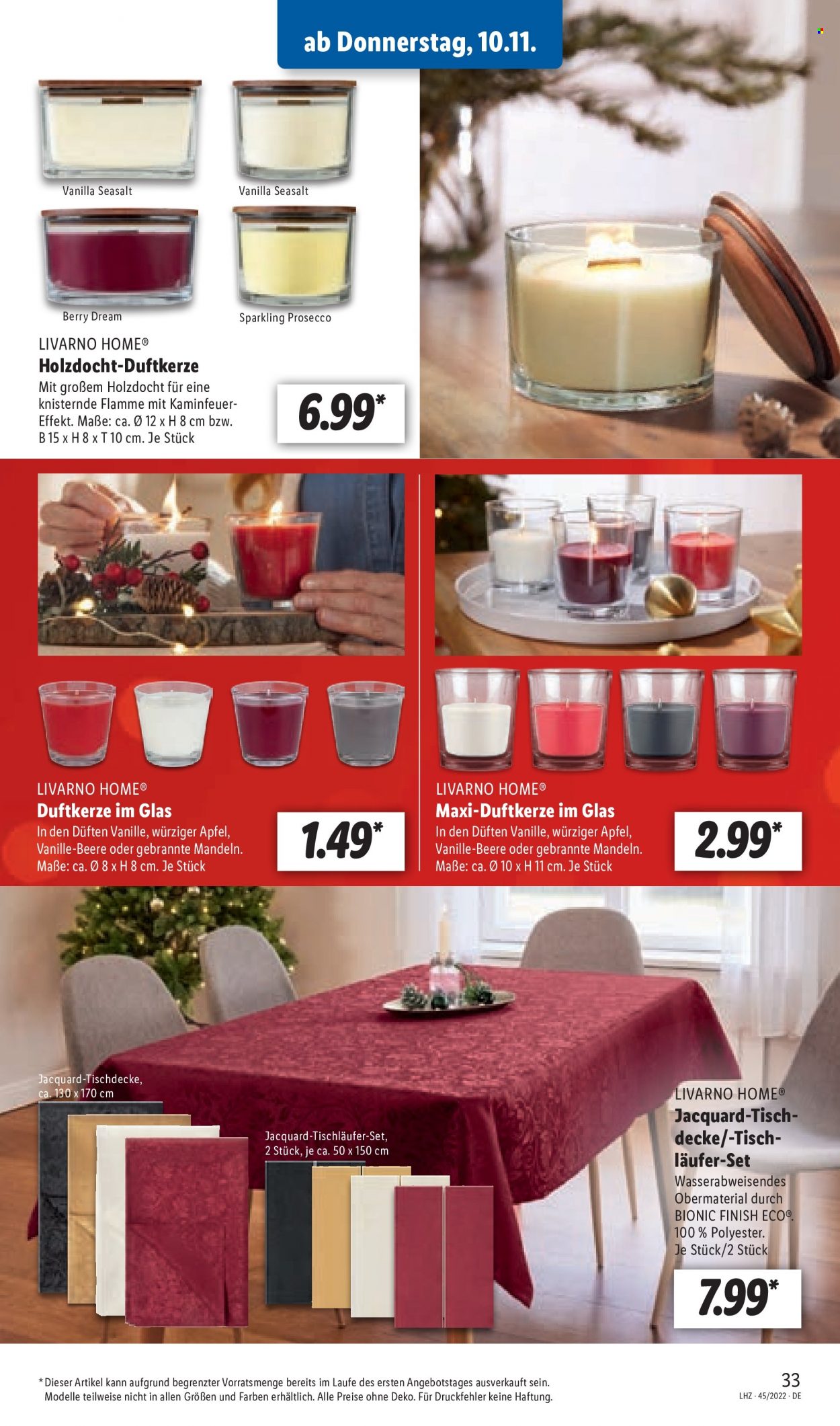Lidl Prospekte  - 7.11.2022 - 12.11.2022. Seite 33