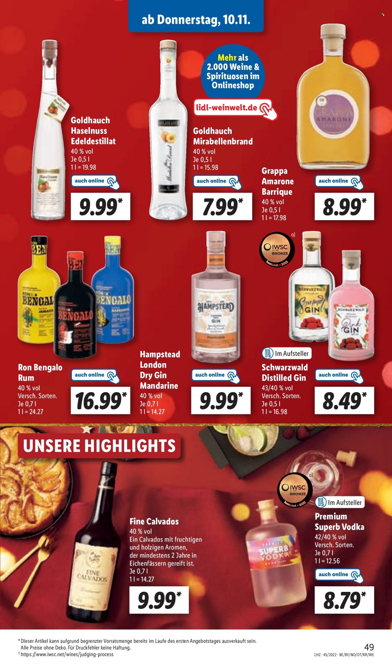 Lidl Prospekte  - 7.11.2022 - 12.11.2022. Seite 49