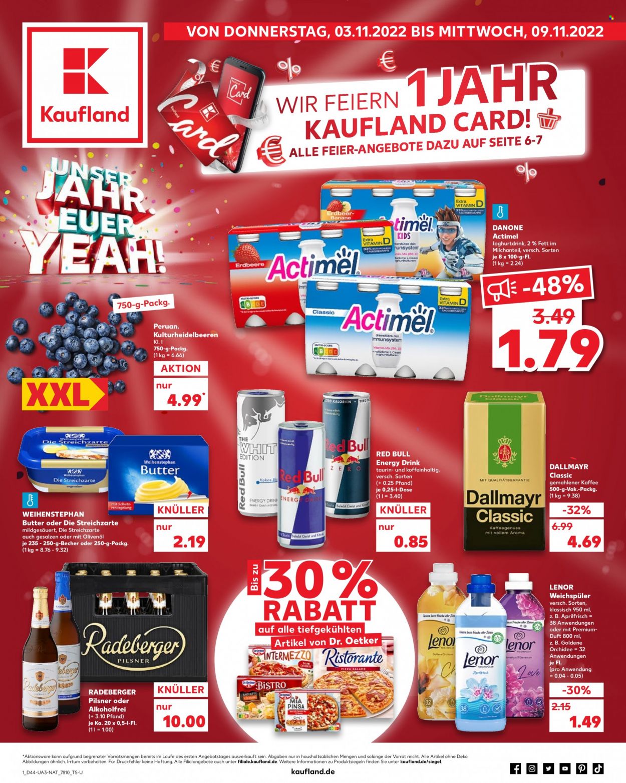 Kaufland Prospekte  - 3.11.2022 - 9.11.2022. Seite 1