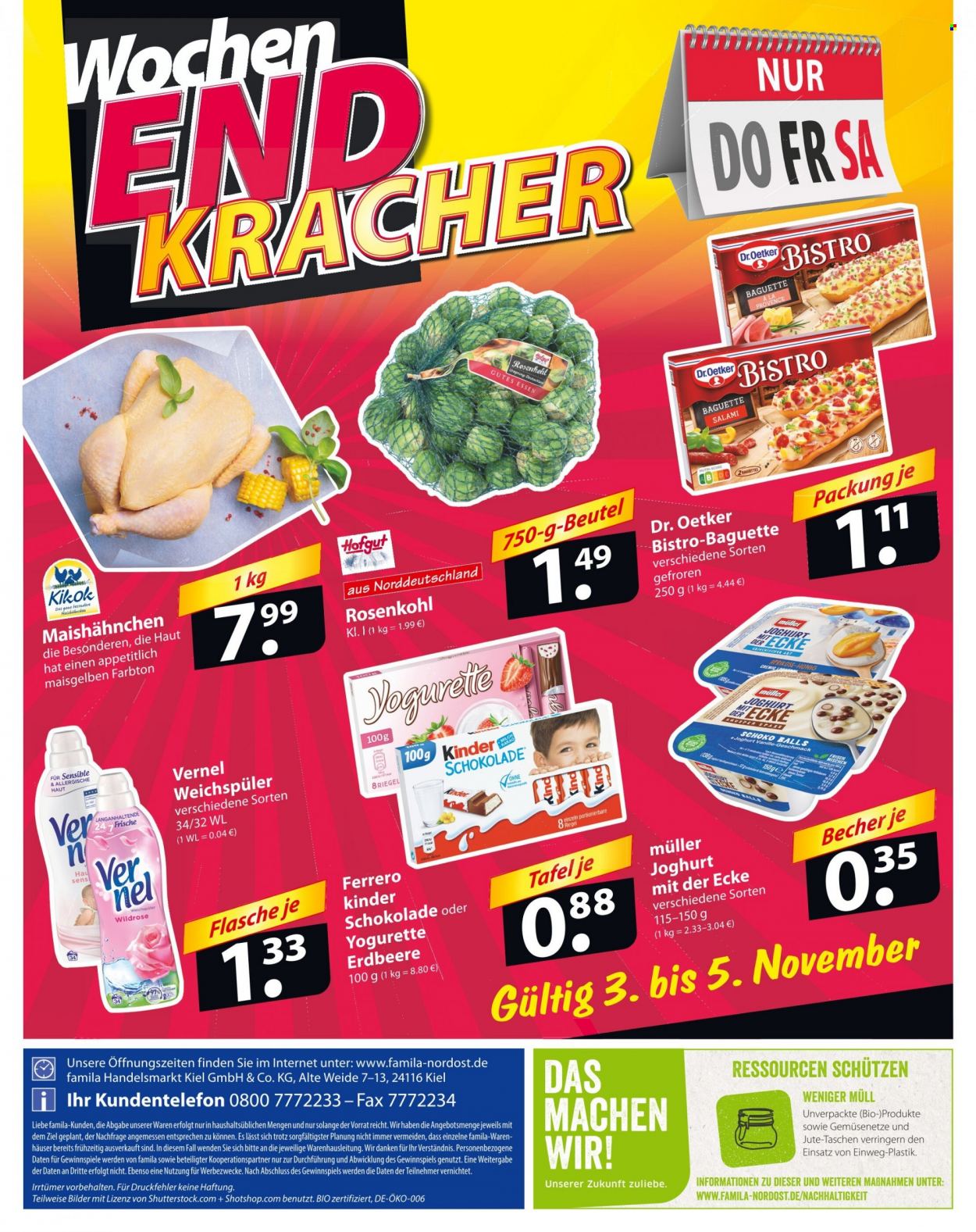 famila Prospekte  - 1.11.2022 - 5.11.2022. Seite 28