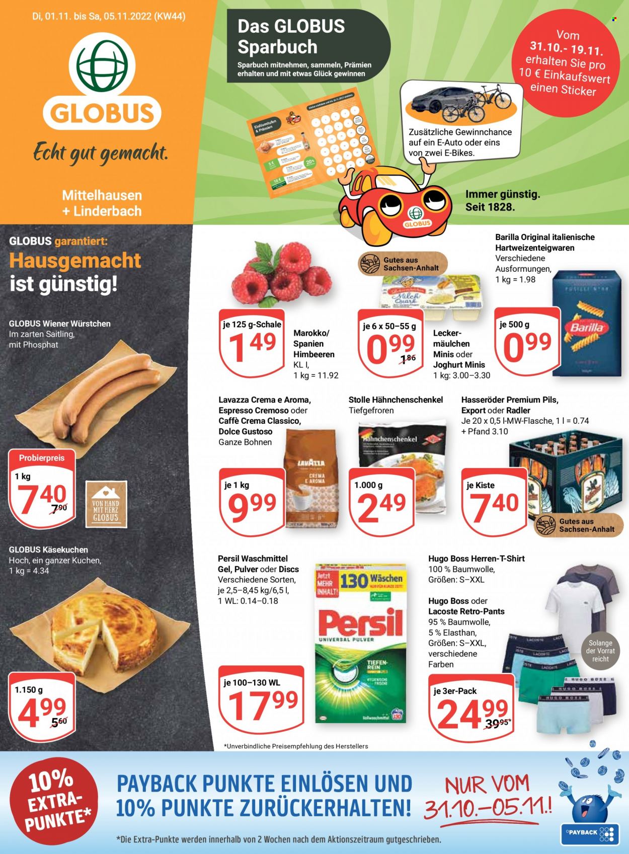 Globus Prospekte  - 1.11.2022 - 5.11.2022. Seite 1