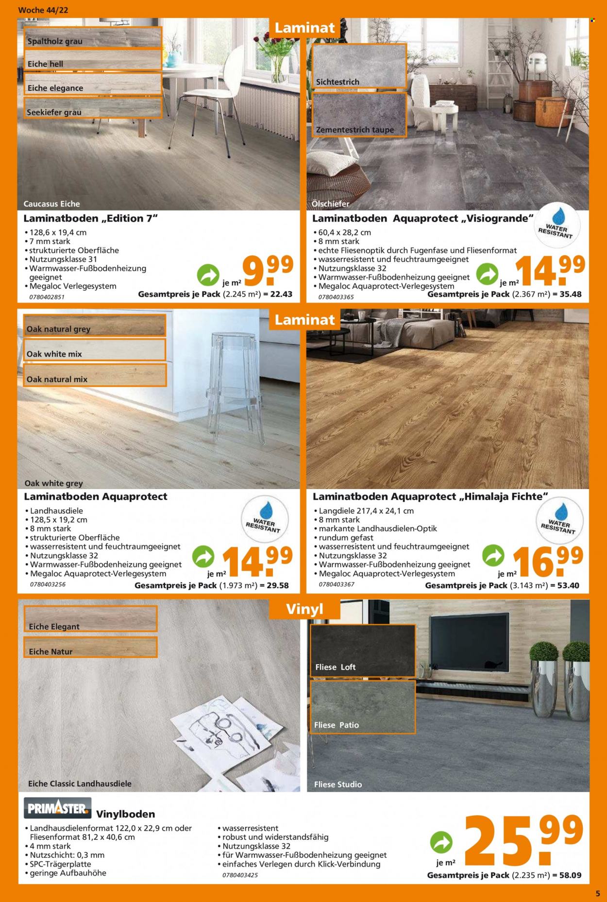 Globus Baumarkt Prospekte  - 31.10.2022 - 5.11.2022. Seite 5