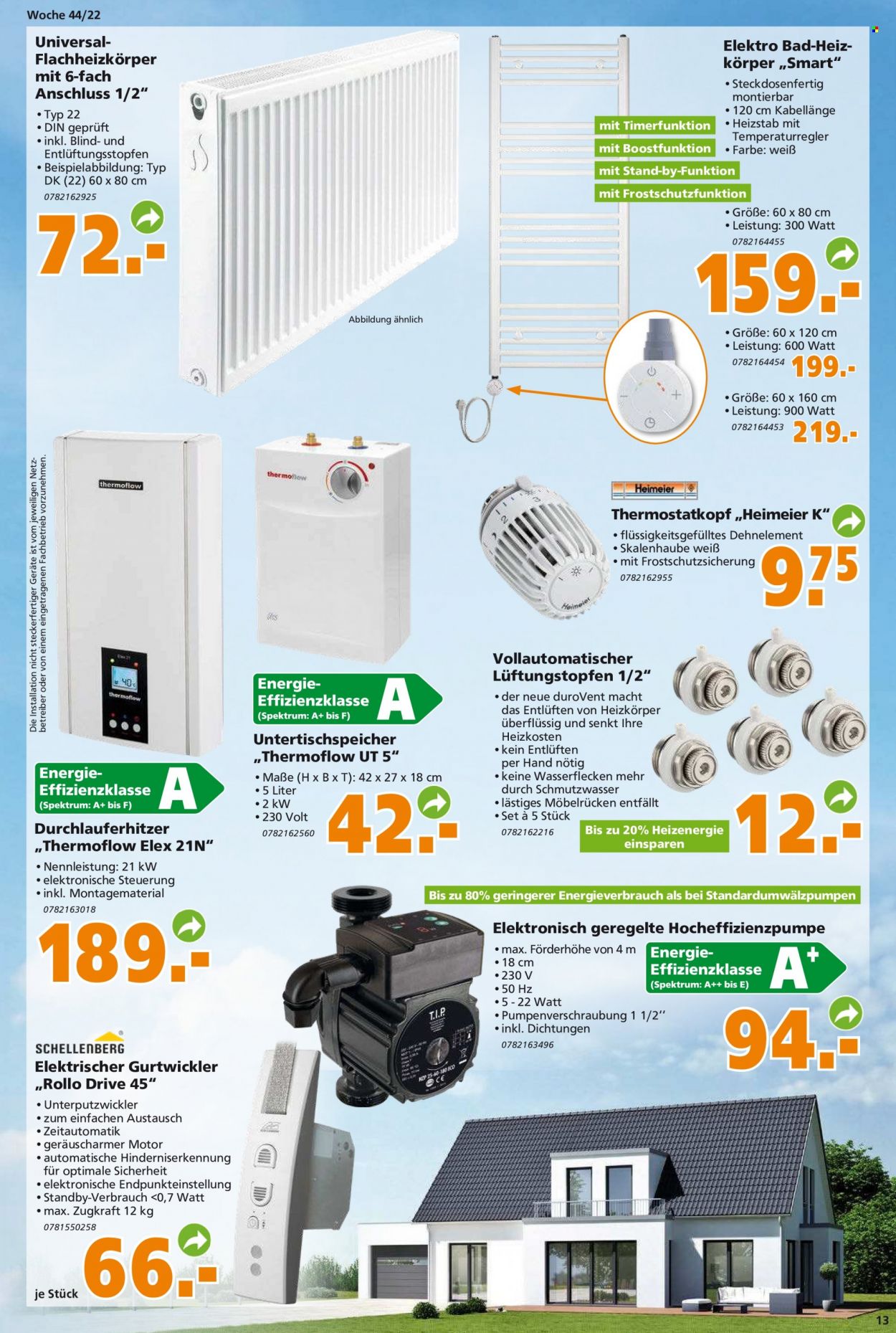 Globus Baumarkt Prospekte  - 31.10.2022 - 5.11.2022. Seite 13