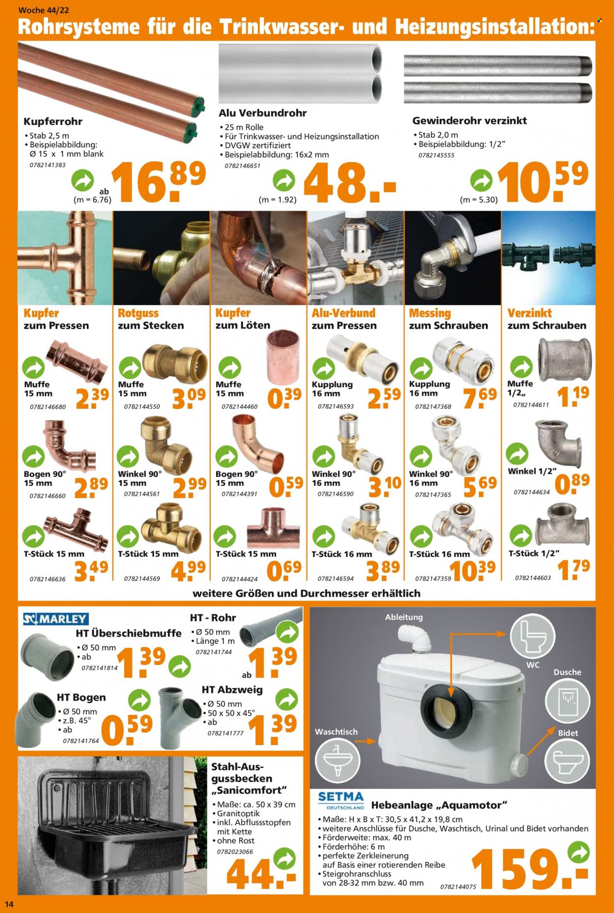 Globus Baumarkt Prospekte  - 31.10.2022 - 5.11.2022. Seite 14