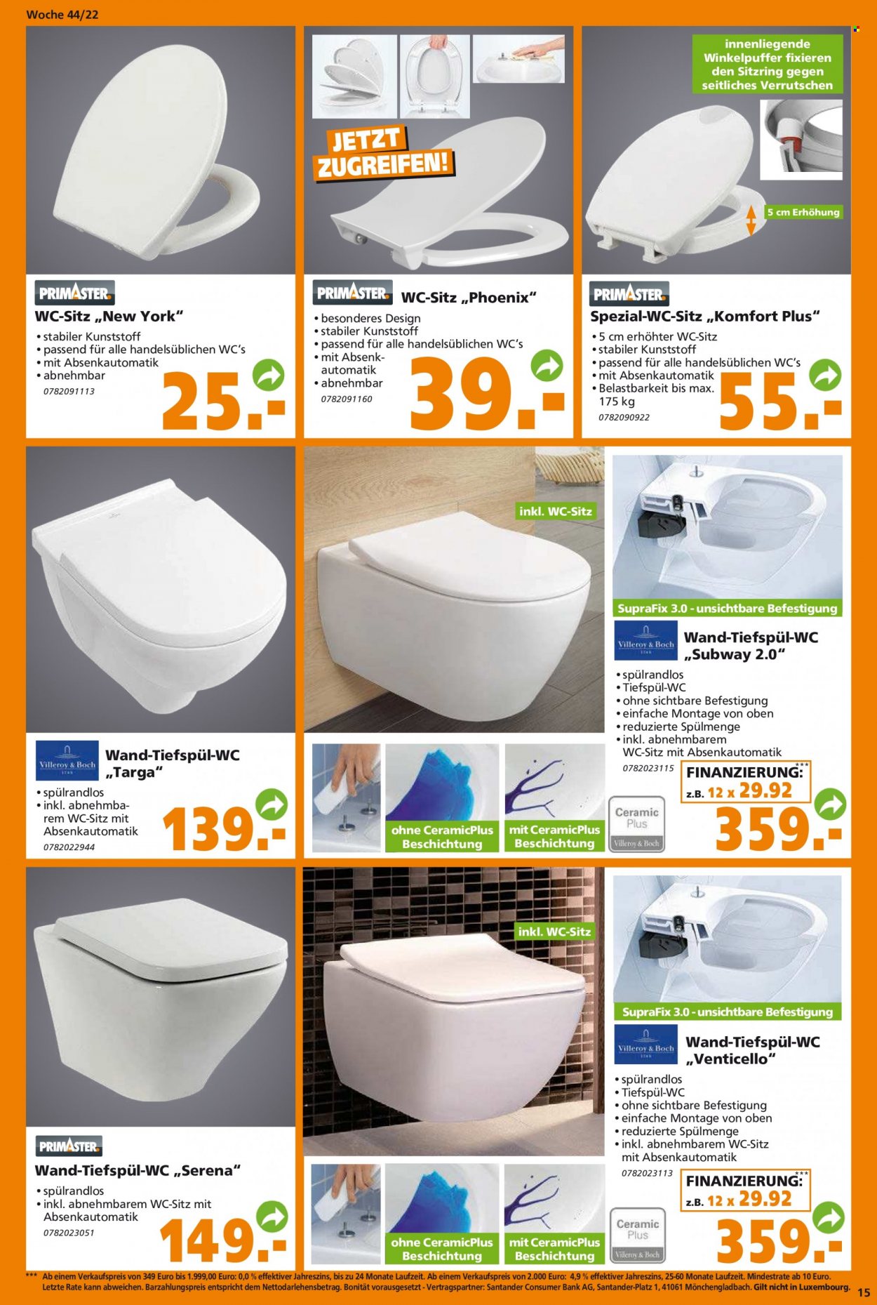 Globus Baumarkt Prospekte  - 31.10.2022 - 5.11.2022. Seite 15