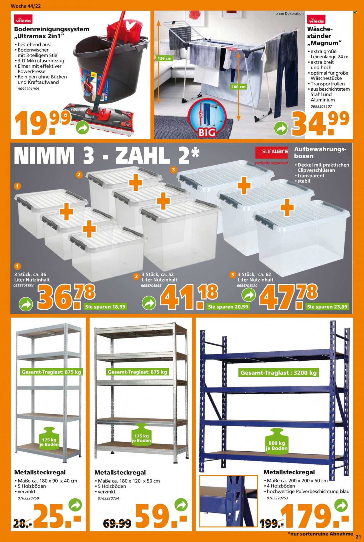 Globus Baumarkt Prospekte  - 31.10.2022 - 5.11.2022. Seite 21