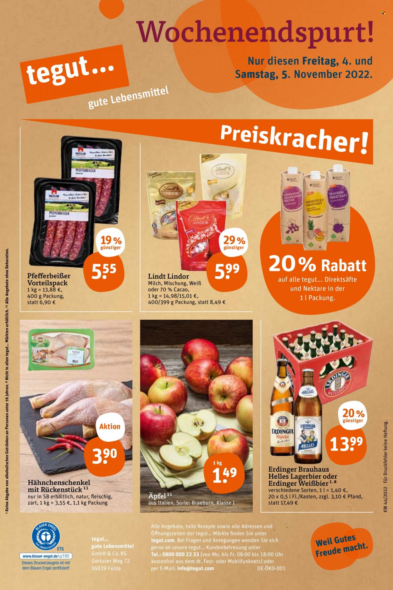 tegut... Prospekte  - 31.10.2022 - 5.11.2022. Seite 26