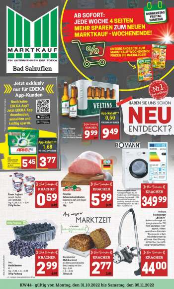 Prospekte Marktkauf - 31.10.2022 - 5.11.2022.